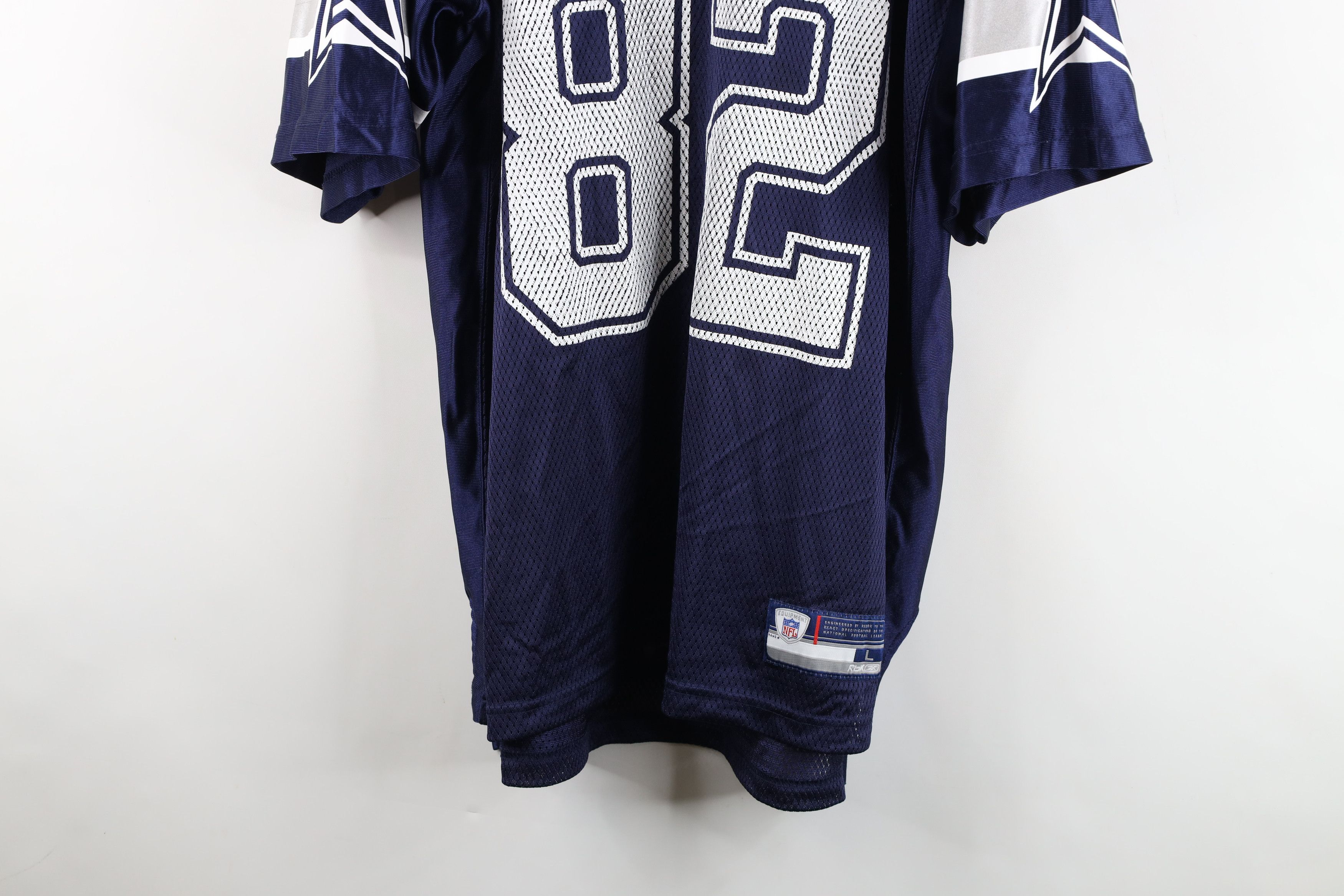 Reebok Vintage Reebok Dallas Cowboys Football Jersey Blue #82 Size US L / EU 52-54 / 3 - 3 Thumbnail