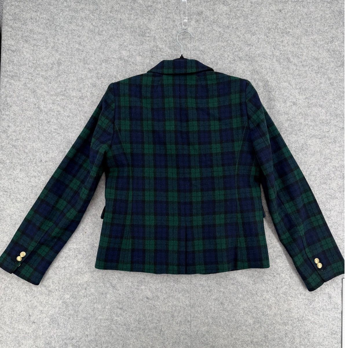 J.Crew J.Crew Blackwatch Plaid Green/Blue Schoolboy Blazer Size M / US 6-8 / IT 42-44 - 5 Thumbnail