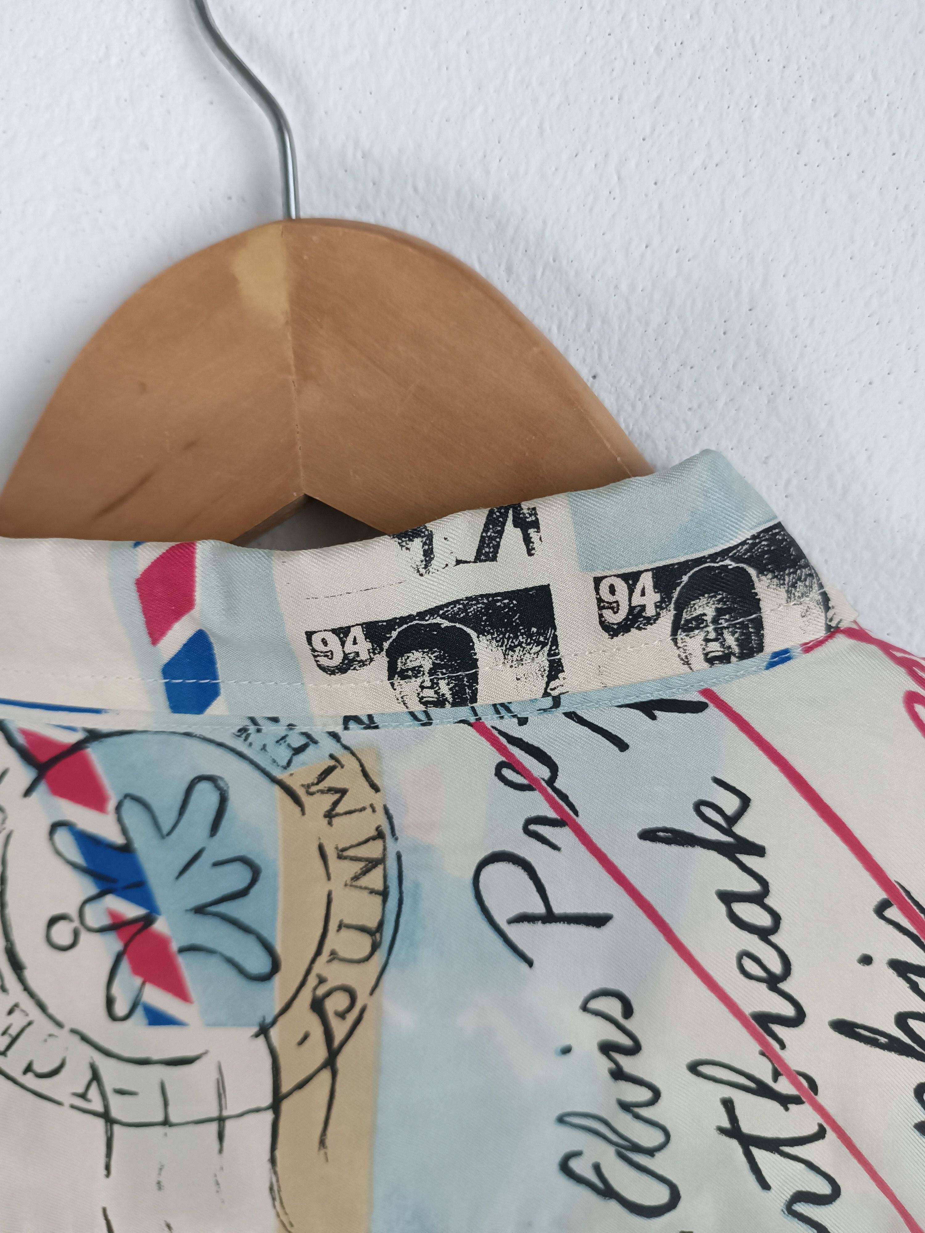 Iceberg RARE🔥VINTAGE 90'S ELVIS PRESLEY ICEBERG OVP SHIRTS Size US XL / EU 56 / 4 - 9 Thumbnail