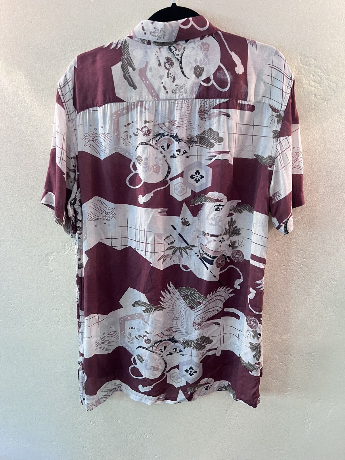 Allsaints Allsaints Short Sleeved Button Down Shirt Medium Size US M / EU 48-50 / 2 - 2 Thumbnail