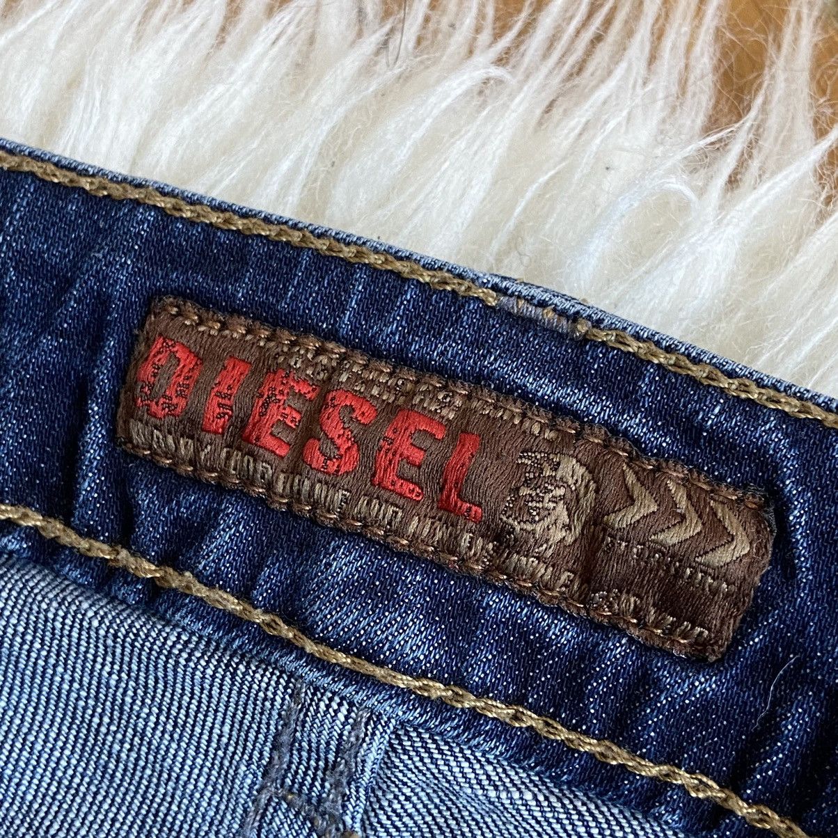 Diesel × Japanese Brand × Vintage 📌 Crazy Diesel Boyfriend Metal Logo Denim Jeans Size 26" / US 2 / IT 38 - 12 Thumbnail