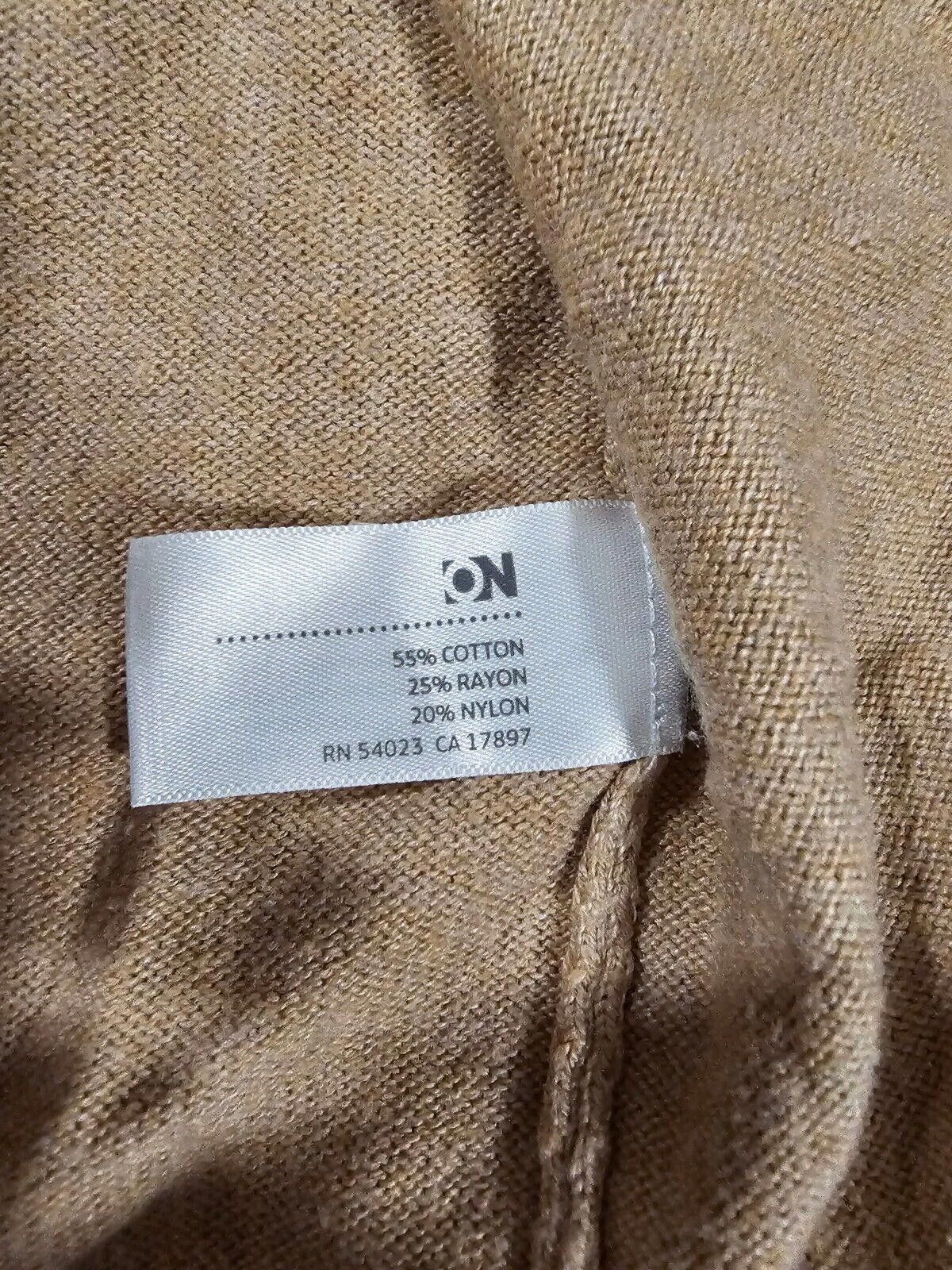 Old Navy Old Navy Womens Medium Cardigan Sweater Neutral Beige Tan Size M / US 6-8 / IT 42-44 - 3 Thumbnail