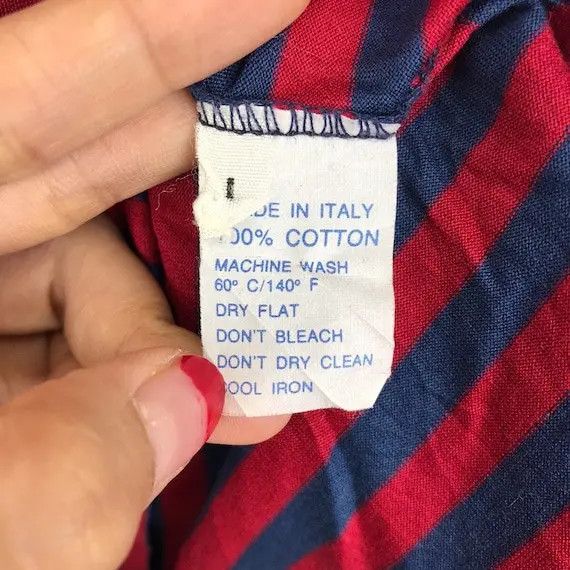 Longchamp Vtg 90’ LONGCHAMP PARIS Striped Made In ITALY Polo Tee Shirt Size US M / EU 48-50 / 2 - 6 Thumbnail