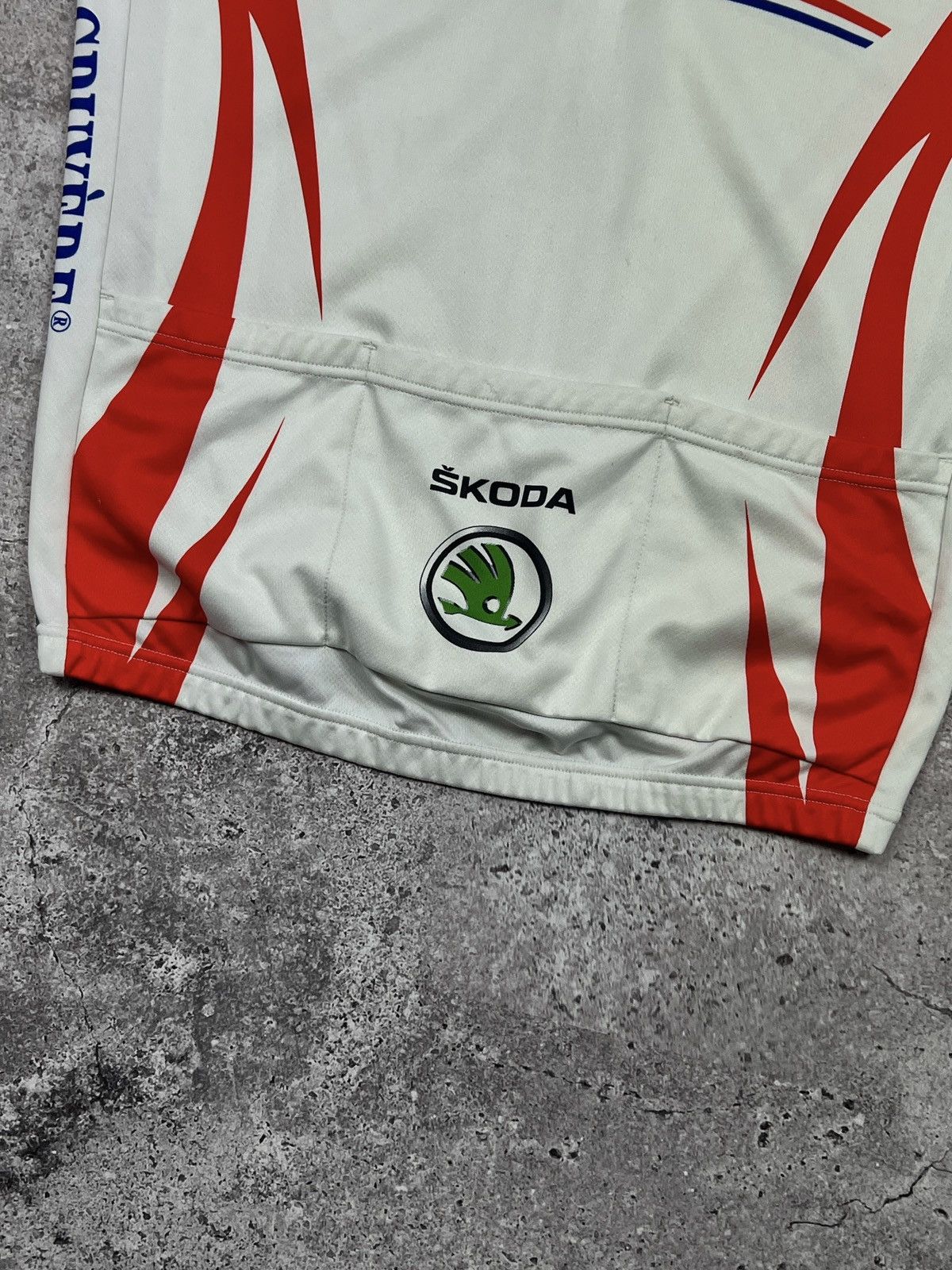 Vintage Vintage Swiss Cycling Jersey Short Sleeve Size US L / EU 52-54 / 3 - 6 Thumbnail