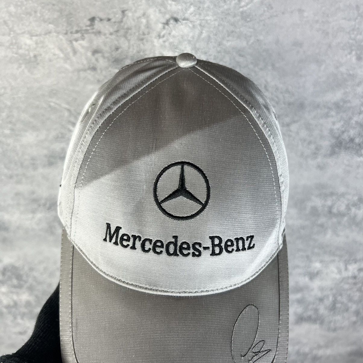 Mercedes-Benz Puma Mercedes Benz Lewis Hamilton Vintage Cap Men's Size ONE SIZE - 4 Thumbnail