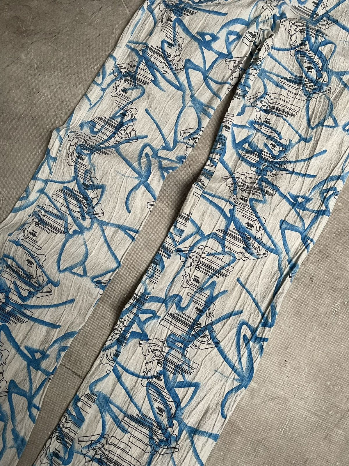Versace Versace Vintage Pants Printed jeans logo Size US 29 - 4 Thumbnail