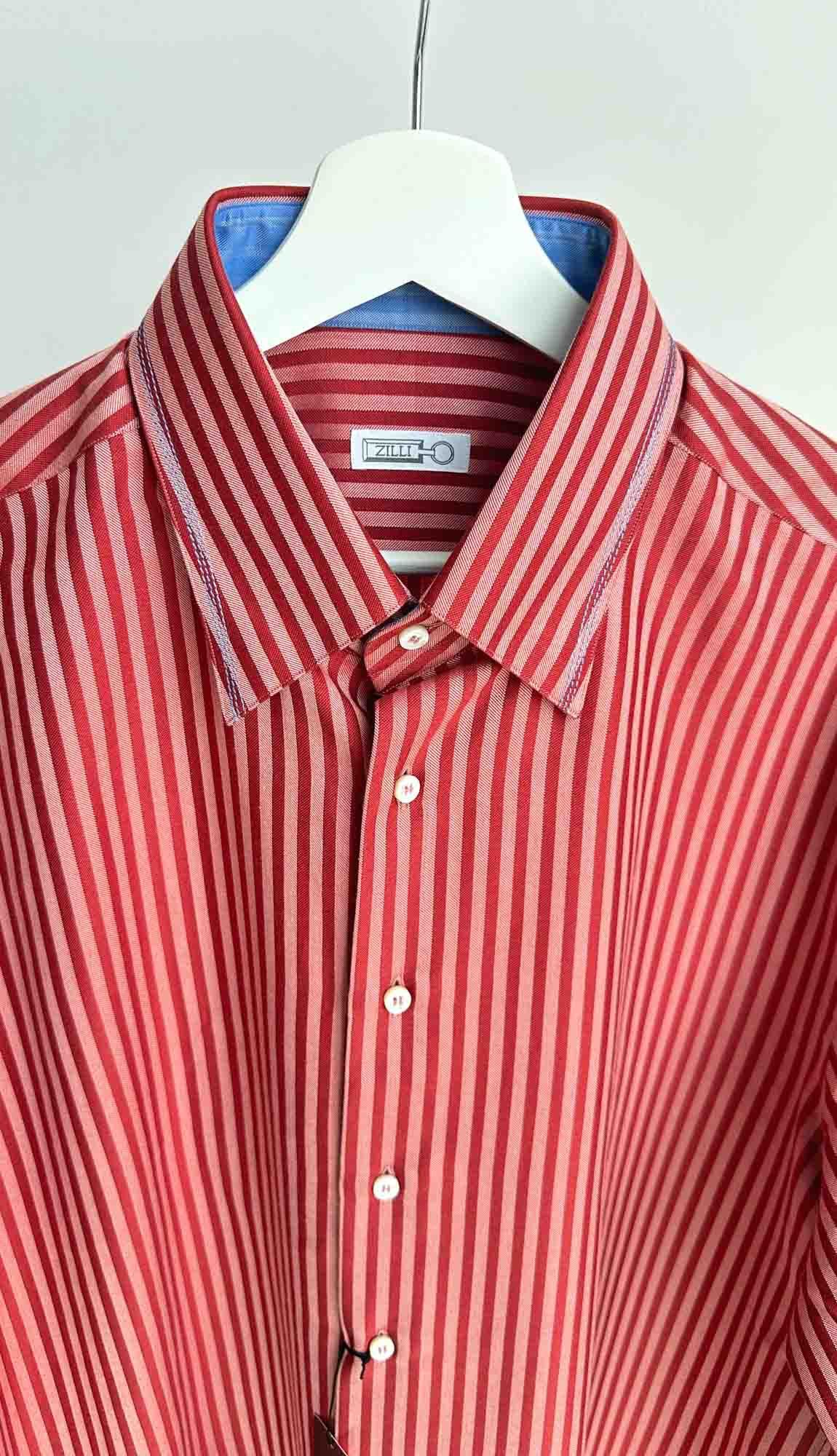 Zilli Men's shirt ZILLI Size US XL / EU 56 / 4 - 4 Thumbnail