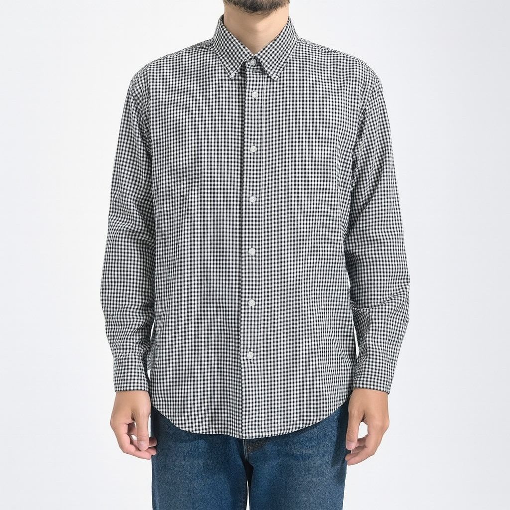 Footjoy × Peter Millar × Titleist FootJoy Titlelist Peter Millar Plaid Button Down Shirt Large Size US L / EU 52-54 / 3 - 1 Thumbnail