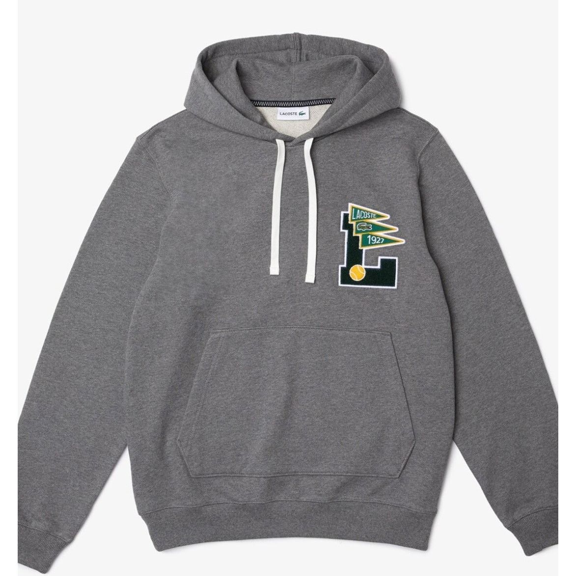 Lacoste Lacoste Men's Long Sleeve Varsity L Hooded Sweatshirt XXL Size US XXL / EU 58 / 5 - 1 Thumbnail