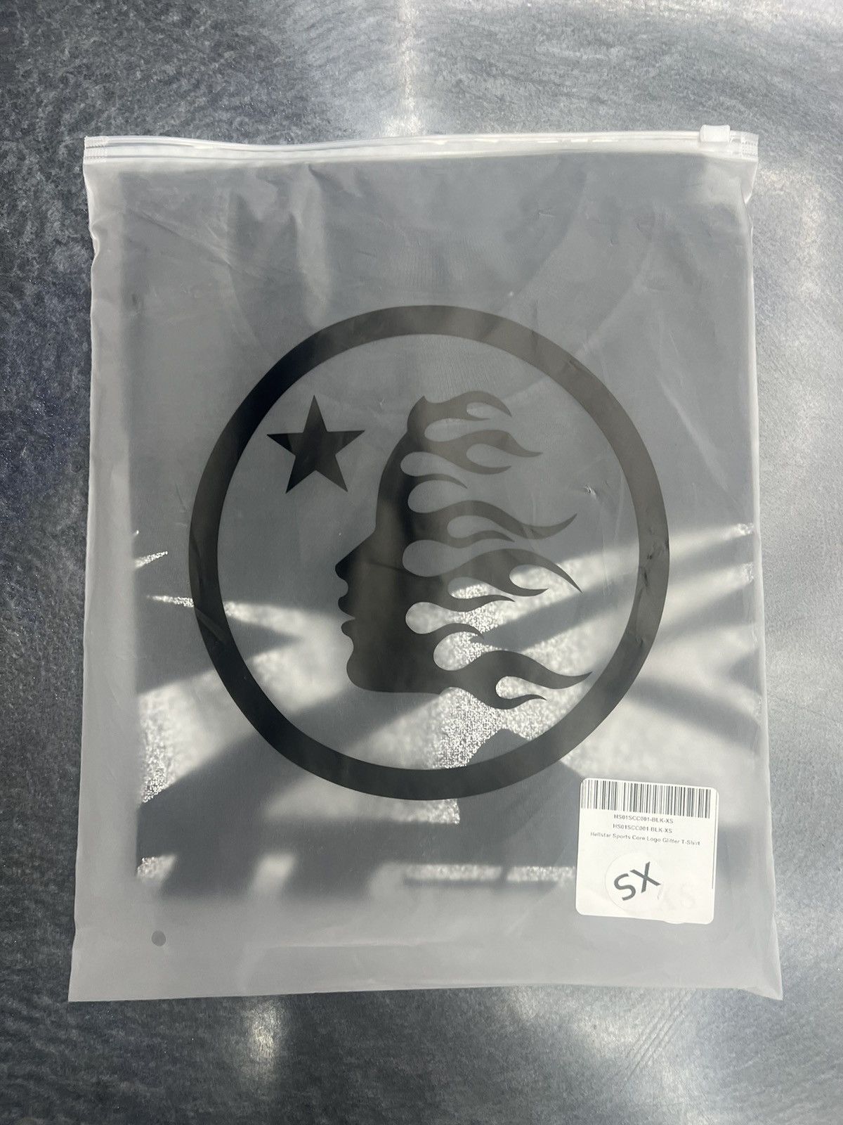 HELLSTAR Hellstar Sports Core Logo Glitter T-Shirt Size US XS / EU 42 / 0 - 8 Thumbnail
