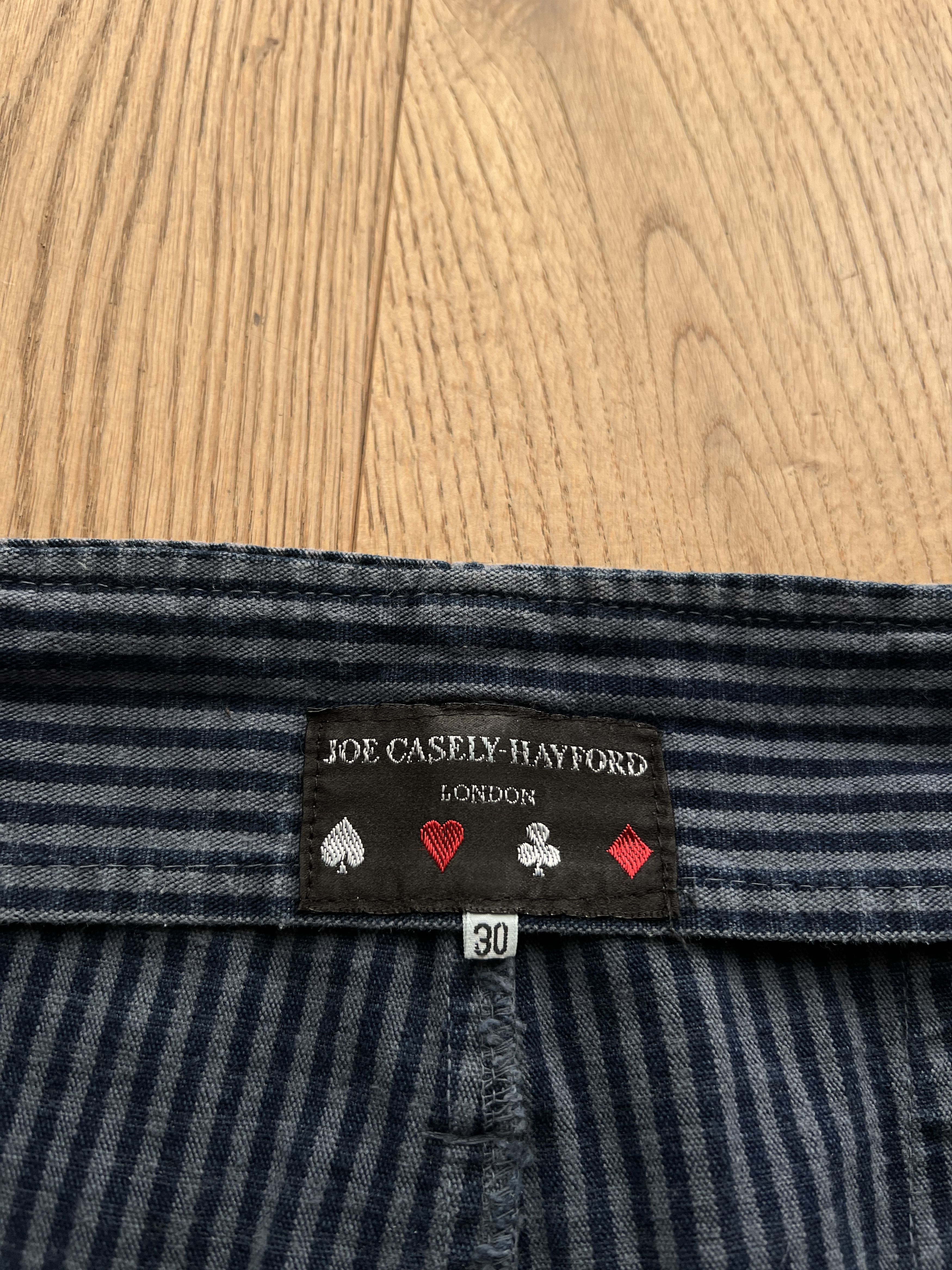 Joe Casely Hayford London UK British designer high rise pant