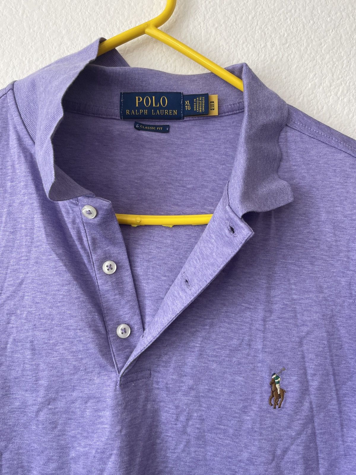 Polo Ralph Lauren Polo Ralph men’s classic fit shirt short sleeve XL pre loved Size US XL / EU 56 / 4 - 2 Thumbnail