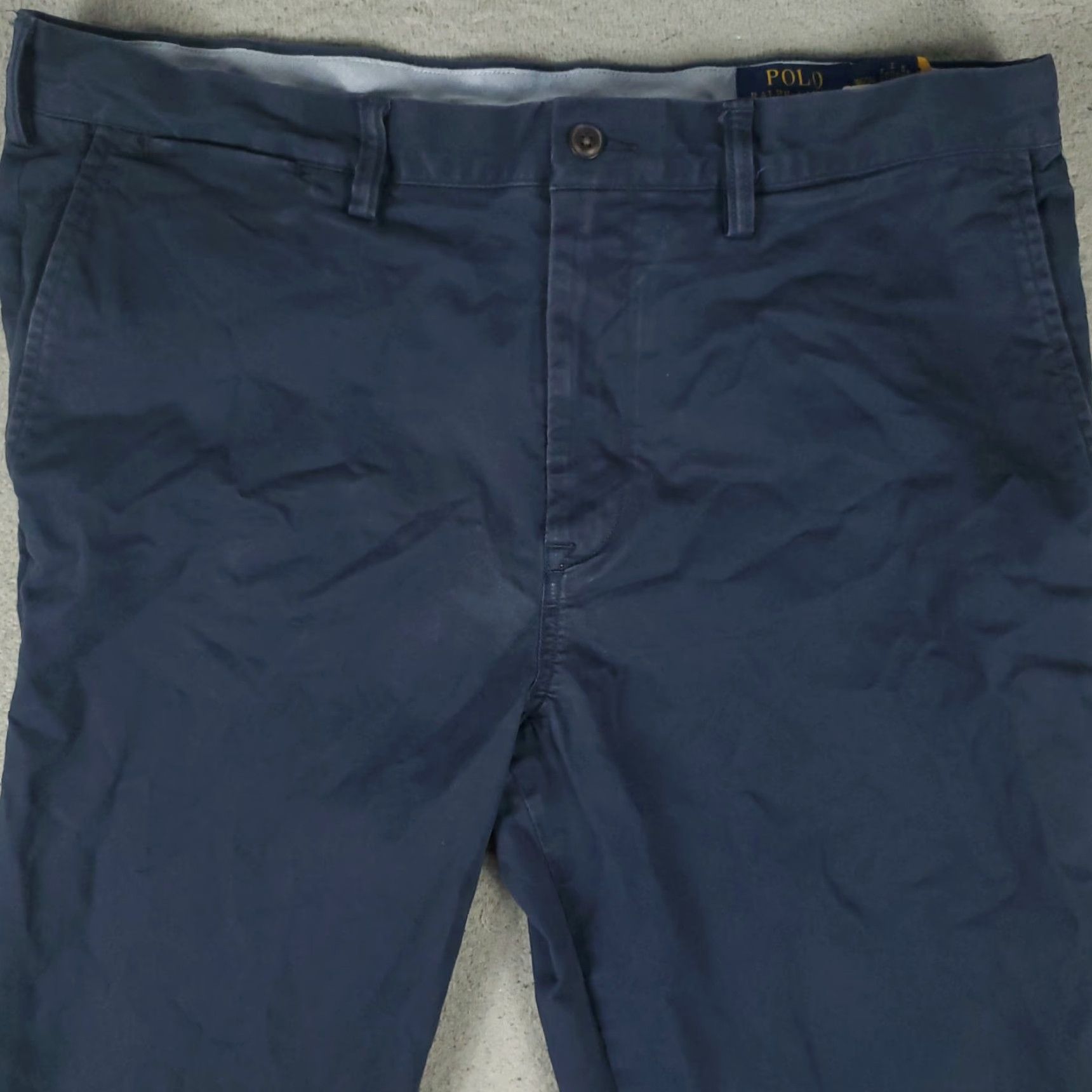 Ralph Lauren Ralph Lauren Pants Mens 36x31 Chino Flat Front Blue Cotton Regular Inseam 31 Solid Mens Size US 36 / EU 52 - 2 Thumbnail