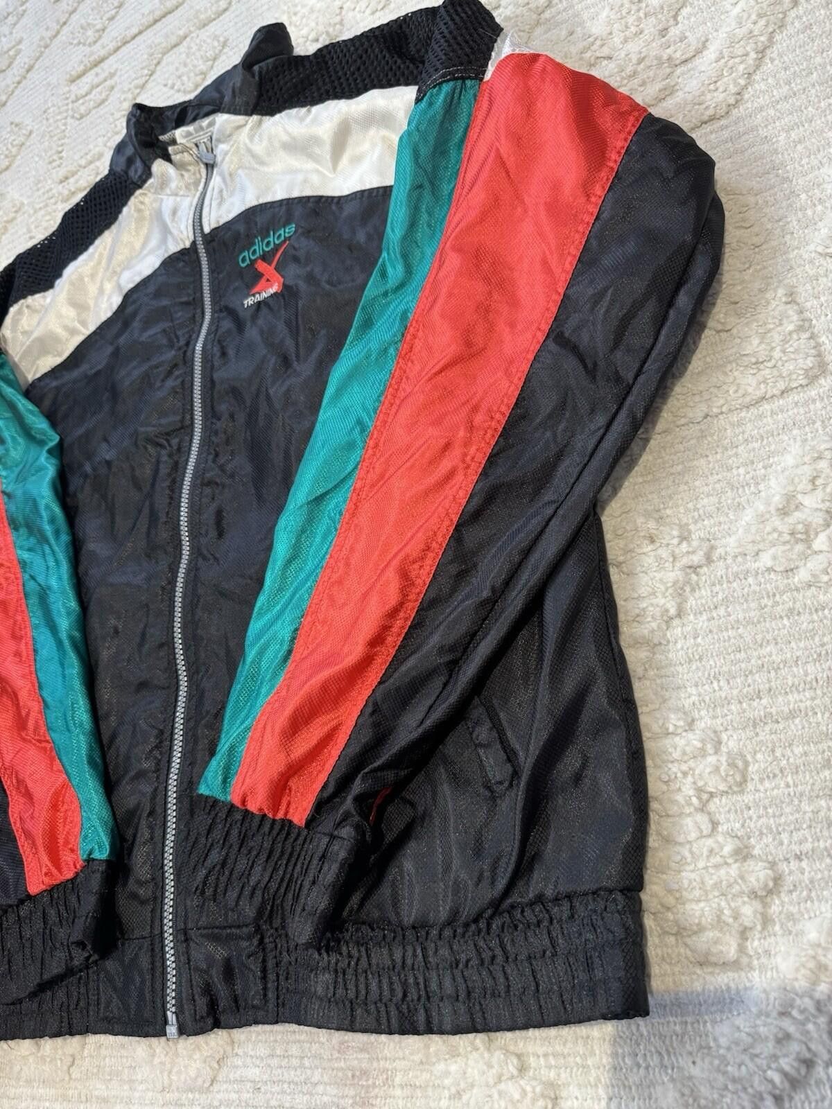Adidas Vintage Adidas Jacket - Tracksuit Jacket 1990s-Size Medium Size US M / EU 48-50 / 2 - 6 Thumbnail