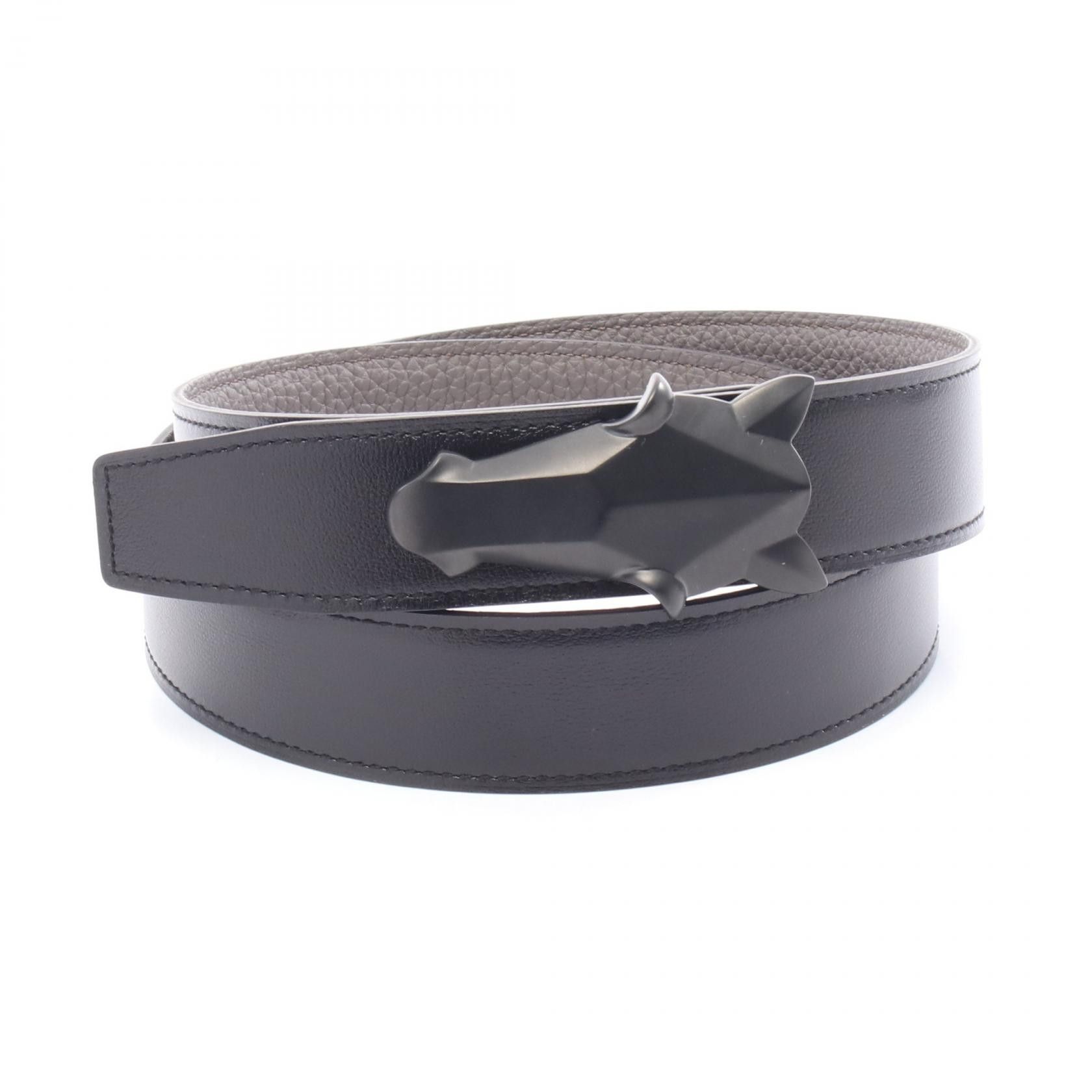 Hermes Hermes Destrier Togo Leather Belt Leather Other Stamp W (2024)