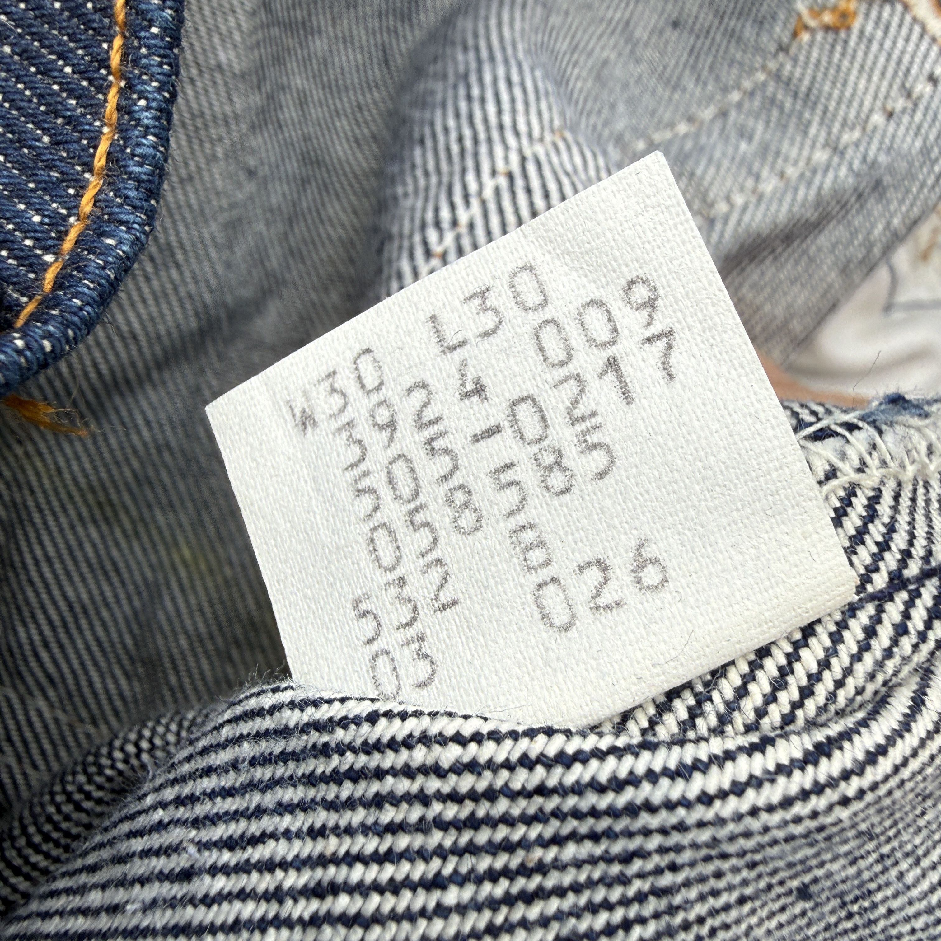 Levi's Vintage 80s Levis 505 Blue Zipper fly Denim Made USA Size US 29 - 5 Thumbnail