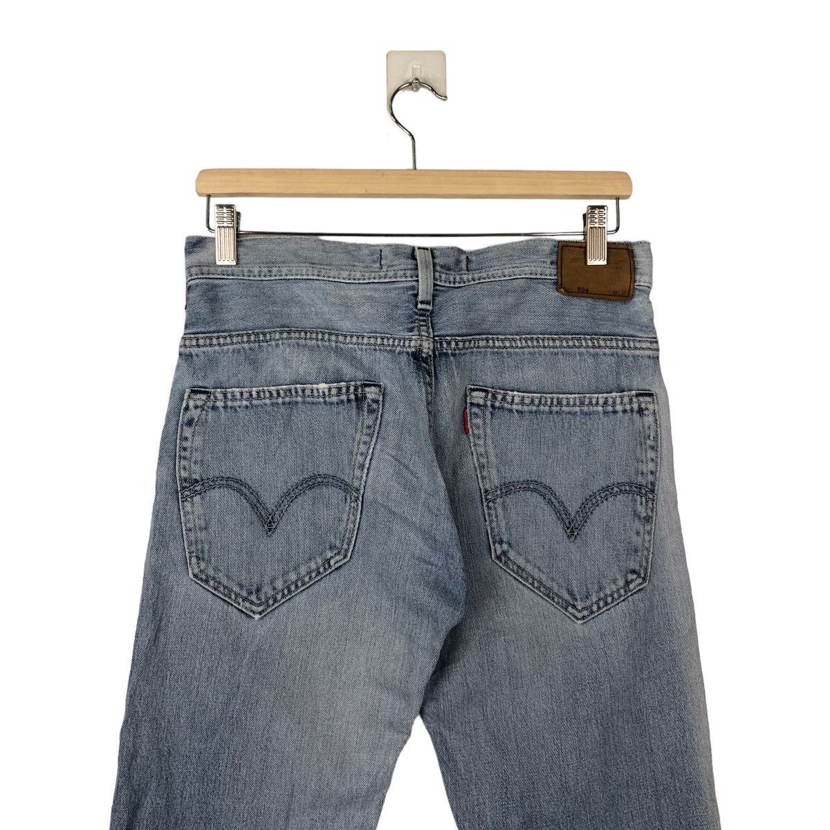 Levi's 🔥VINTAGE LEVI’S LOT 504 STRAIGHT DISTRESSED DENIM JEANS Size US 30 / EU 46 - 7 Thumbnail