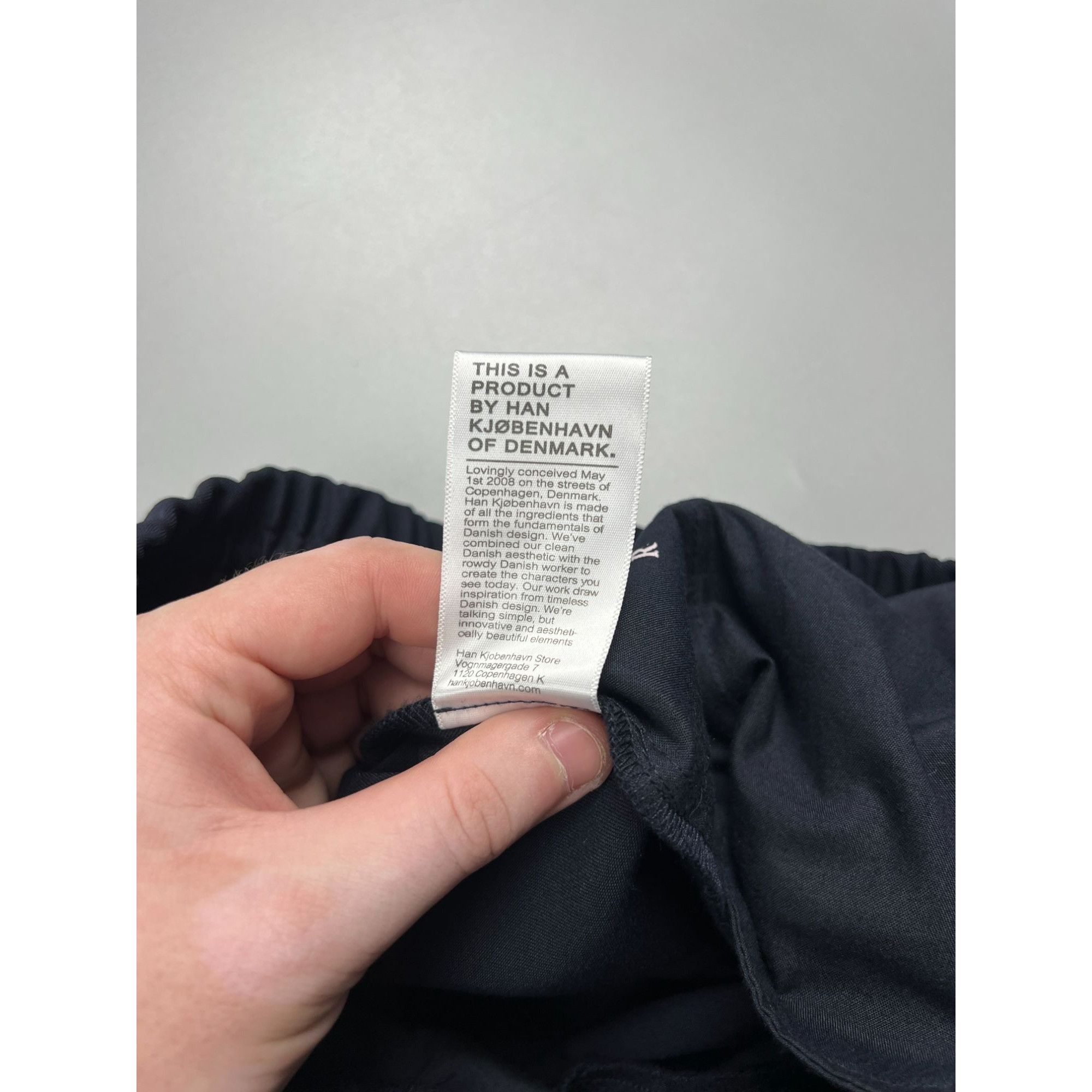 Han Kjobenhavn Han Kjøbenhavn Regular Fit Drawstring Wool Trousers (Y0801) Size US 31 - 7 Thumbnail