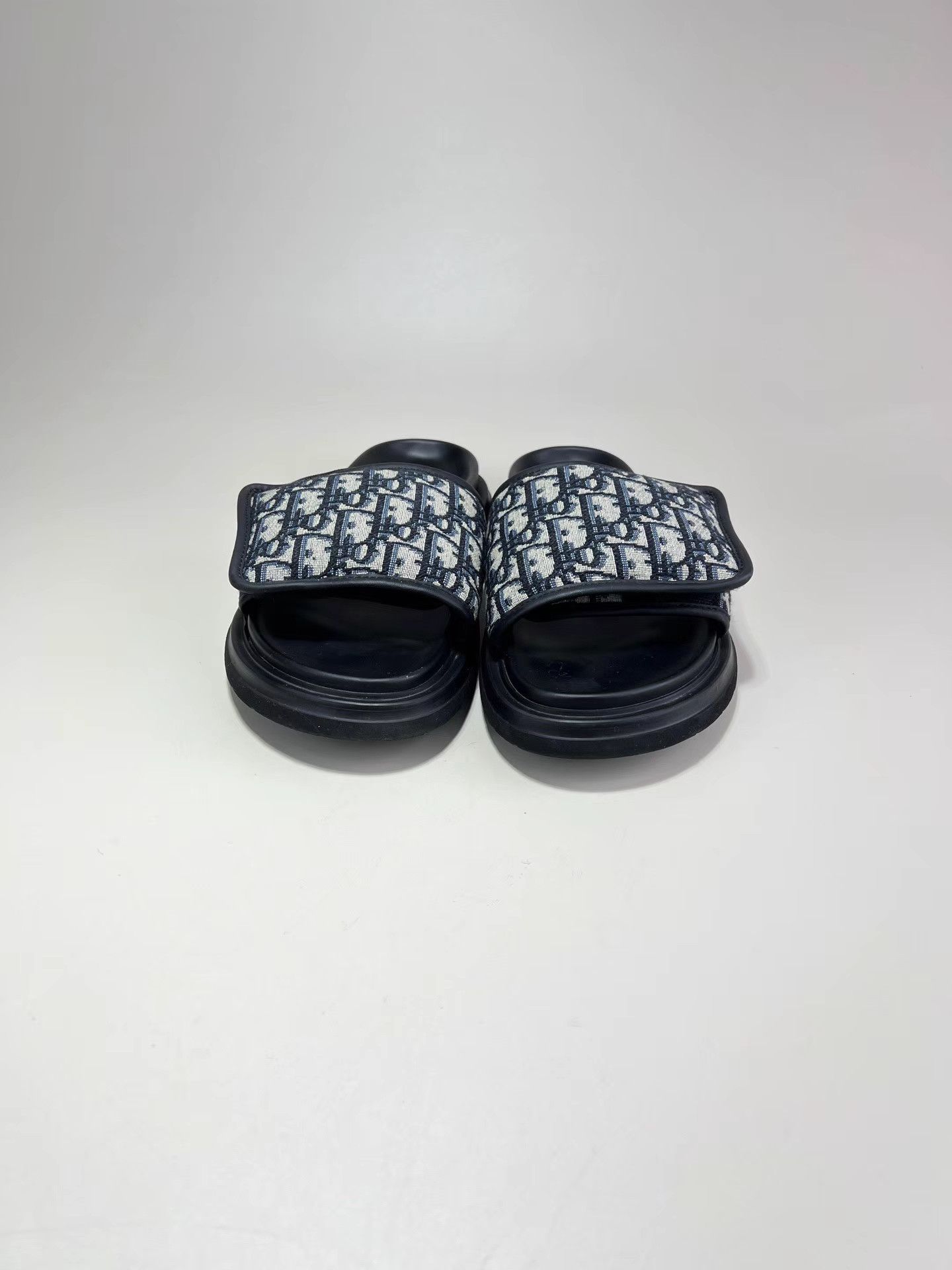 Dior DIOR AQUA Monogram Velcro Slide Sandals Size US 9 / EU 42 - 2 Thumbnail