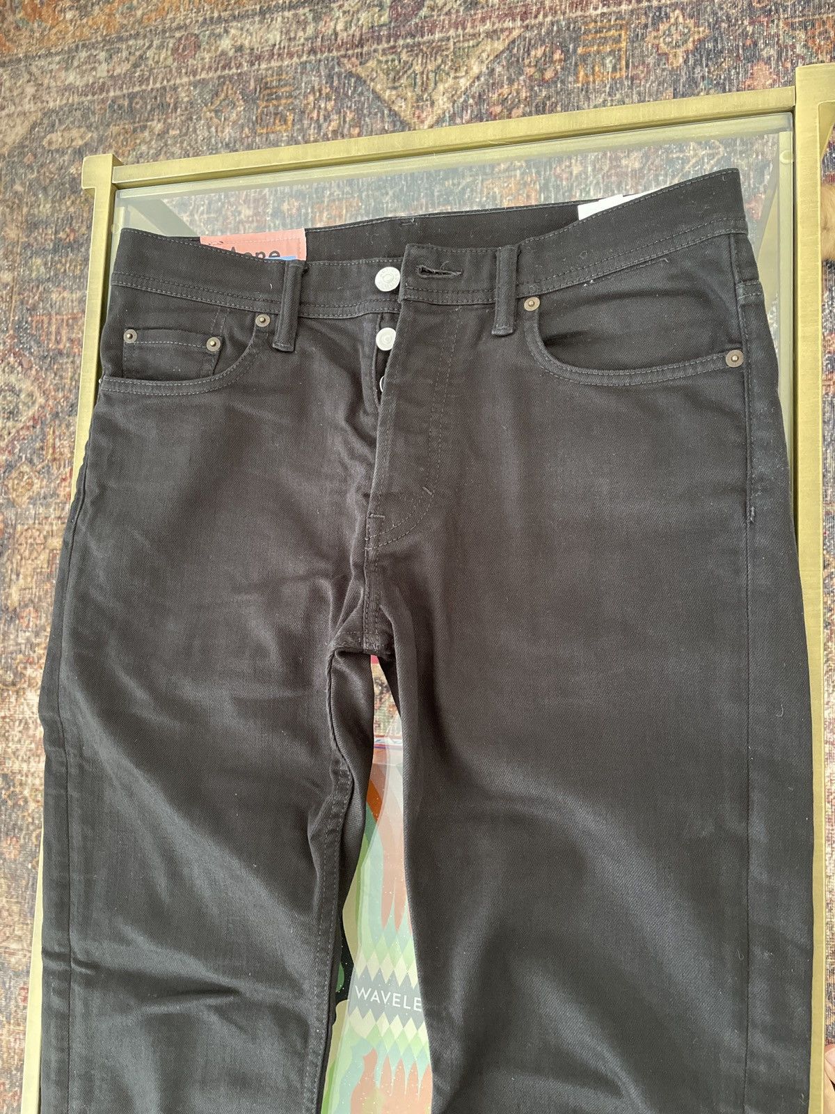 Acne Studios Acne Studios River Jeans Blk 30/34 Size US 30 / EU 46 - 4 Thumbnail