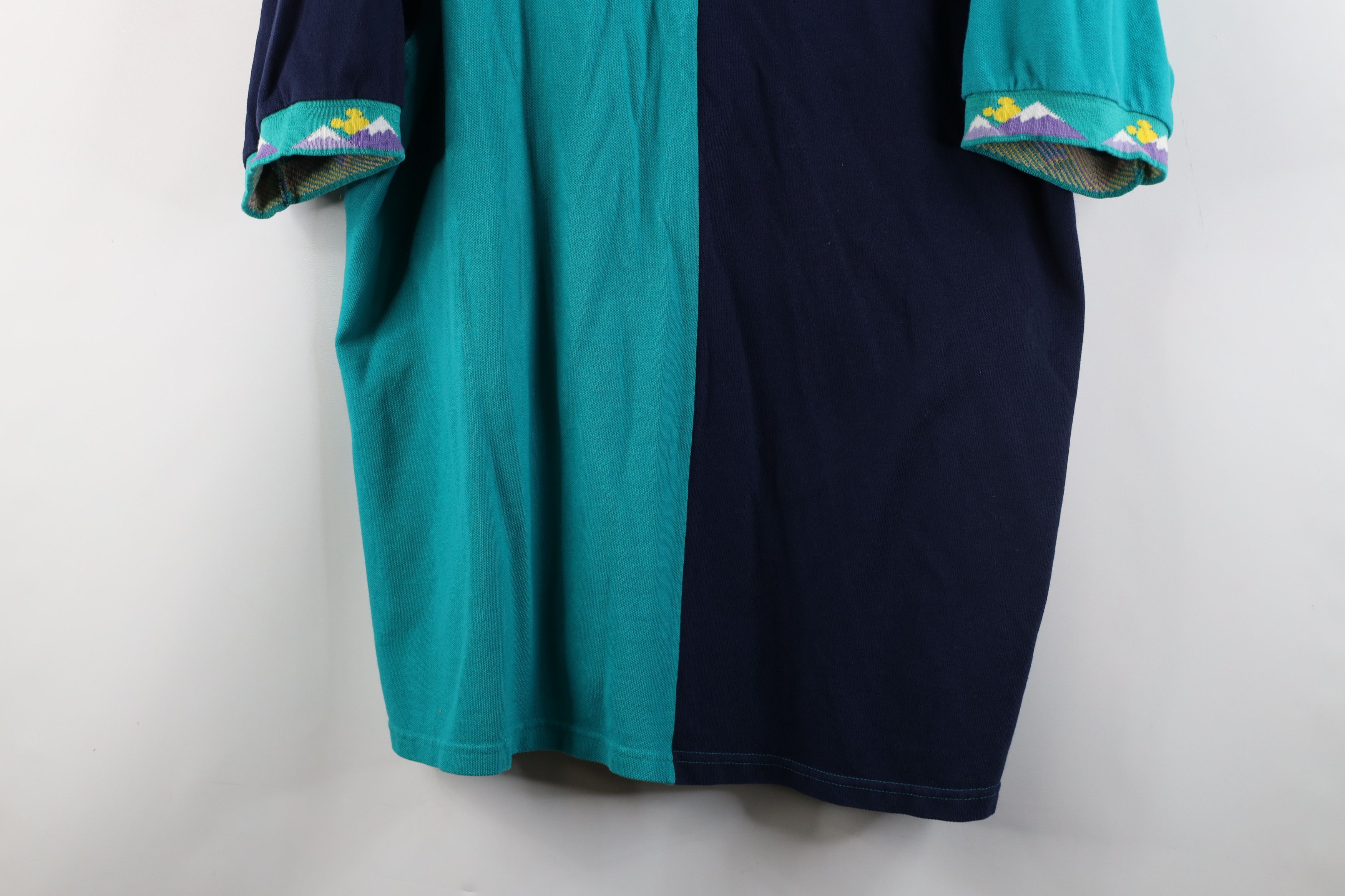 Disney × Vintage Vintage 90s Walt Disney World Block Old Key West Polo USA Size US XXL / EU 58 / 5 - 3 Thumbnail