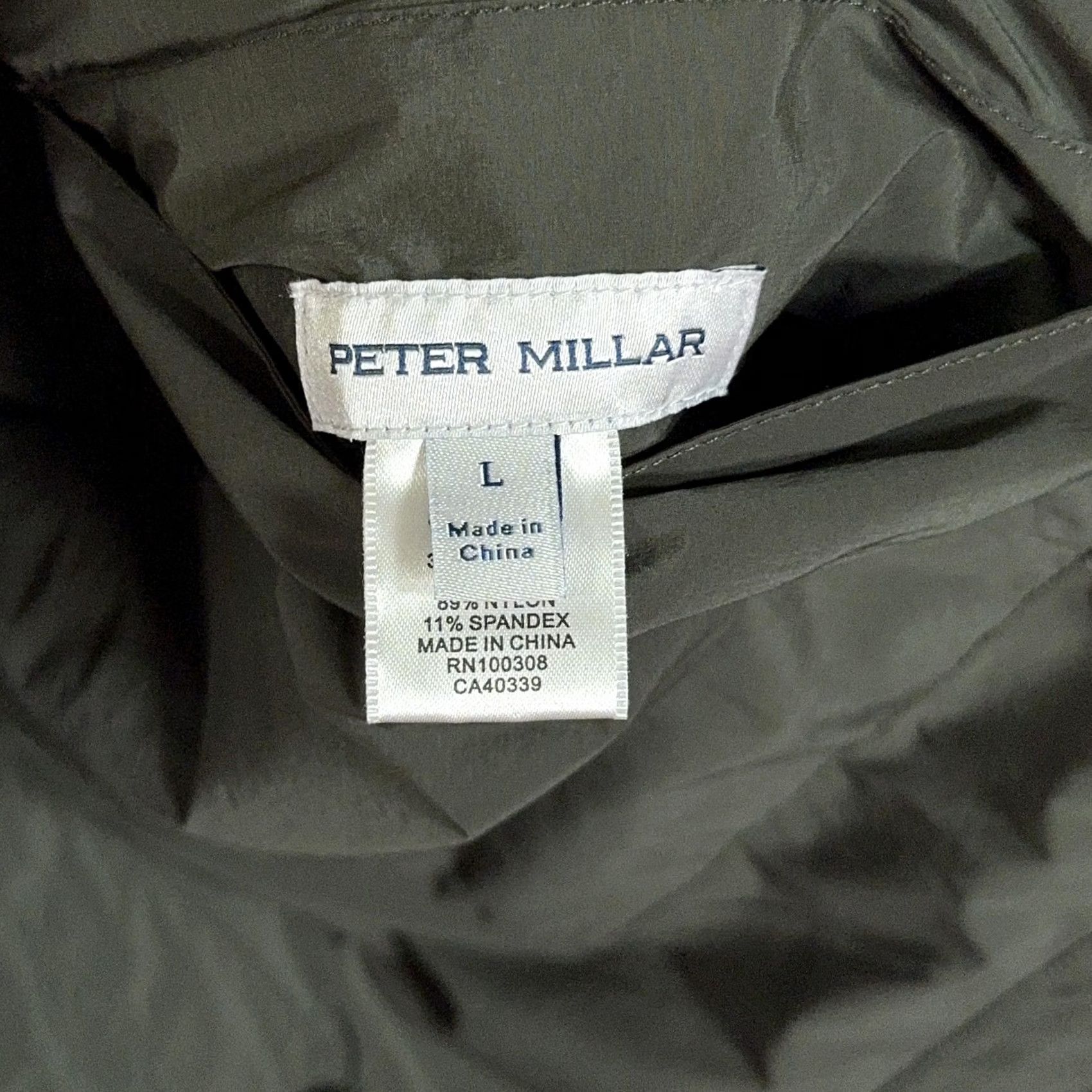 Peter Millar Peter Millar Stowe Reversible Safari Jacket Mens Large Olive Cotton wool Blend Size US L / EU 52-54 / 3 - 6 Thumbnail