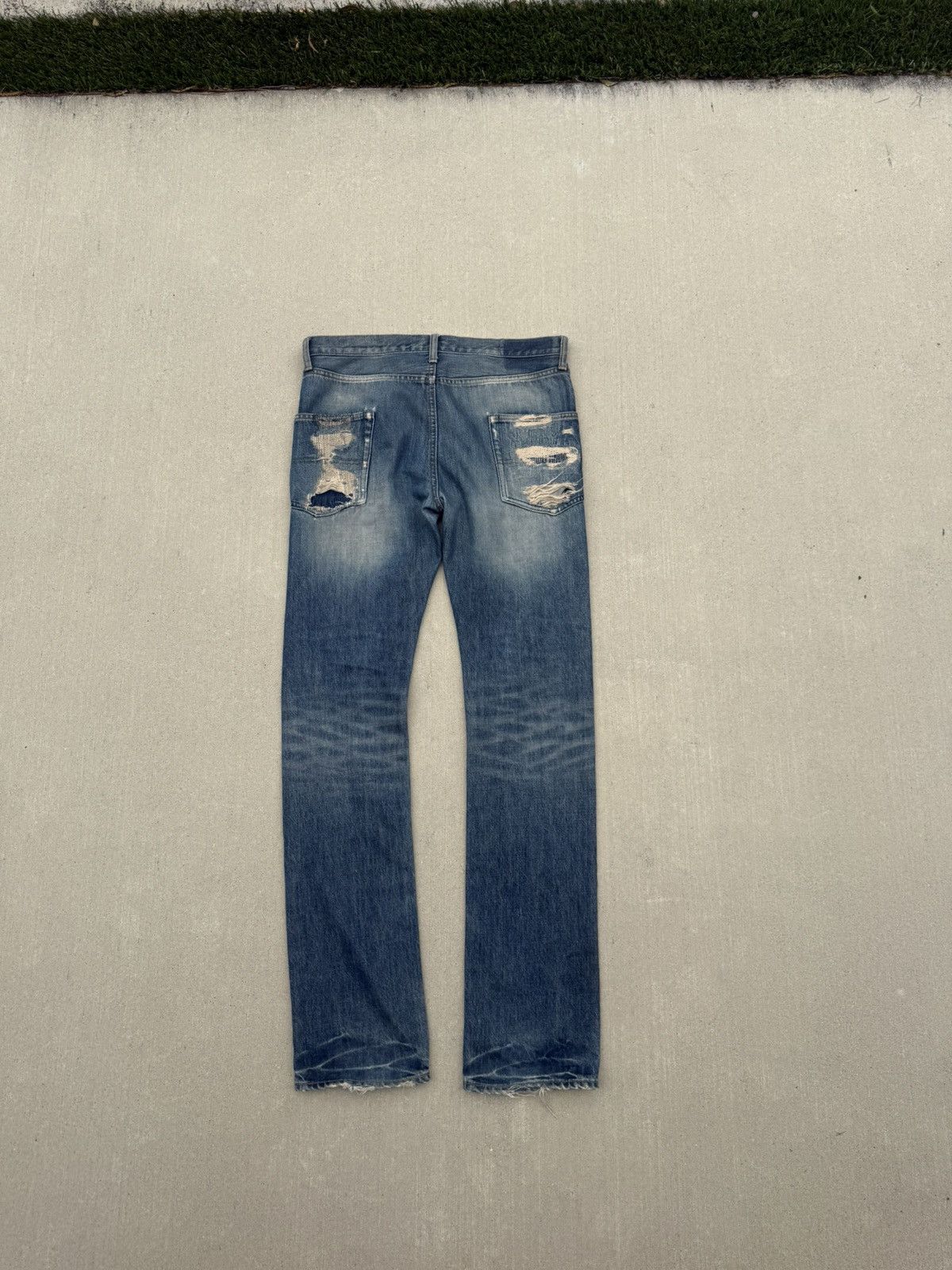 Undercover Undercover AW05 Skull denim Size US 31 - 2 Thumbnail