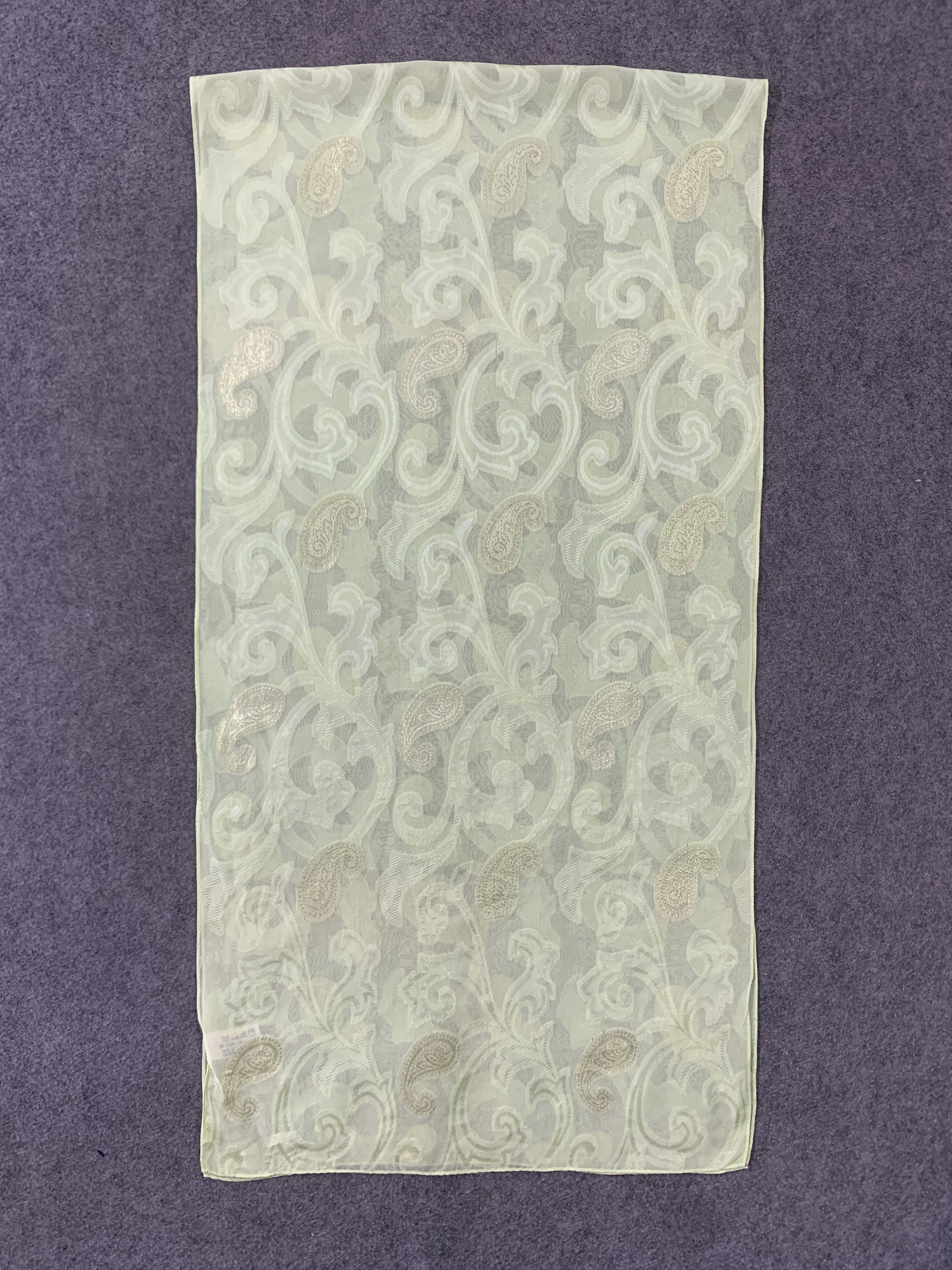 Lui di Lancetti Lancetti Scarf Silk Muffler Neck Wrap Stole BL9329 Size ONE SIZE - 3 Thumbnail
