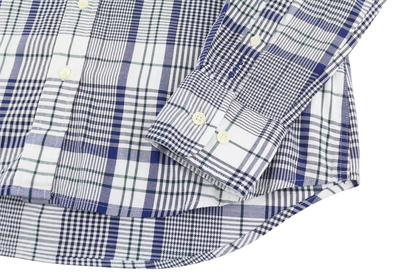 Gant FLANNEL EU34 Plaid Pattern Button-Up Spread Shirt 84930 Size XS / US 0-2 / IT 36-38 - 5 Thumbnail
