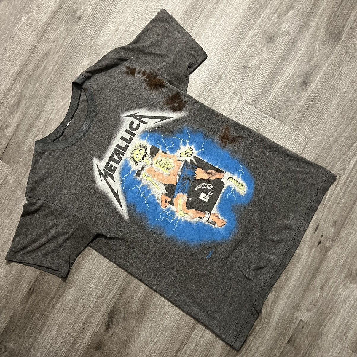 Metallica × Vintage Metallica Metal Up Your Ass Kill Em All 1985 Single Stitch Size US S / EU 44-46 / 1 - 1 Thumbnail