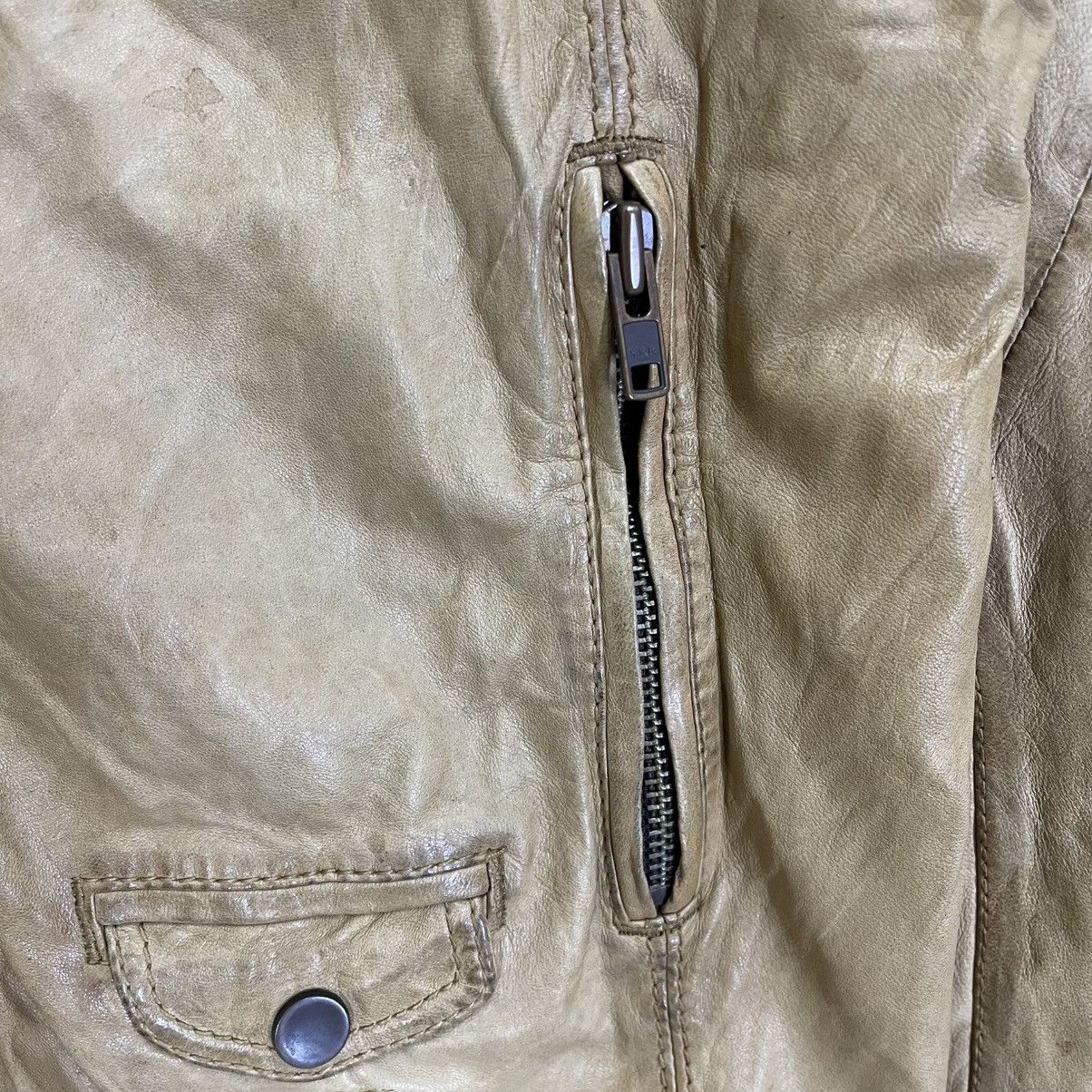 Diesel Diesel Double Zipper Leather Jacket Size Small Size US S / EU 44-46 / 1 - 17 Thumbnail