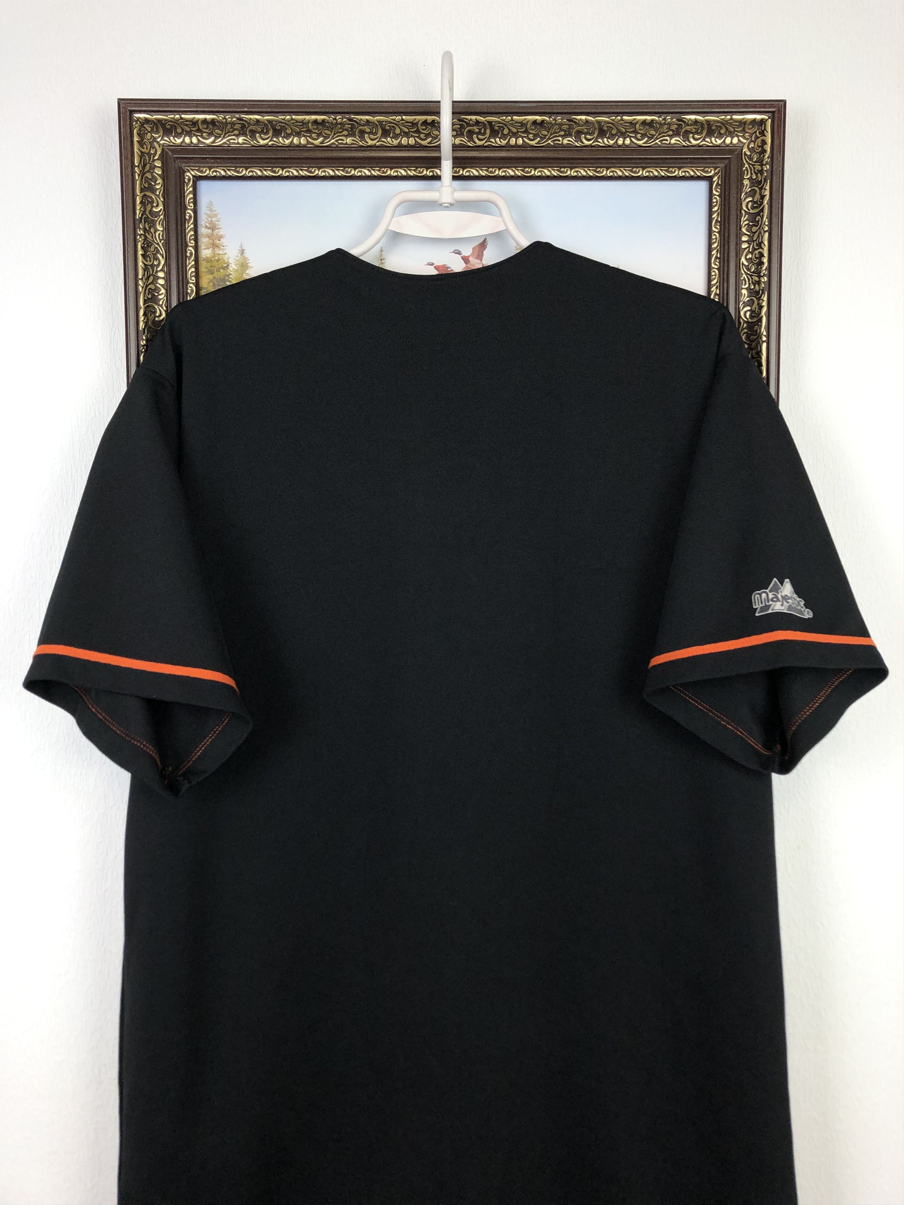 Majestic Vintage Baltimore Orioles Button Down MLB Jersey Tee Size US L / EU 52-54 / 3 - 10 Thumbnail