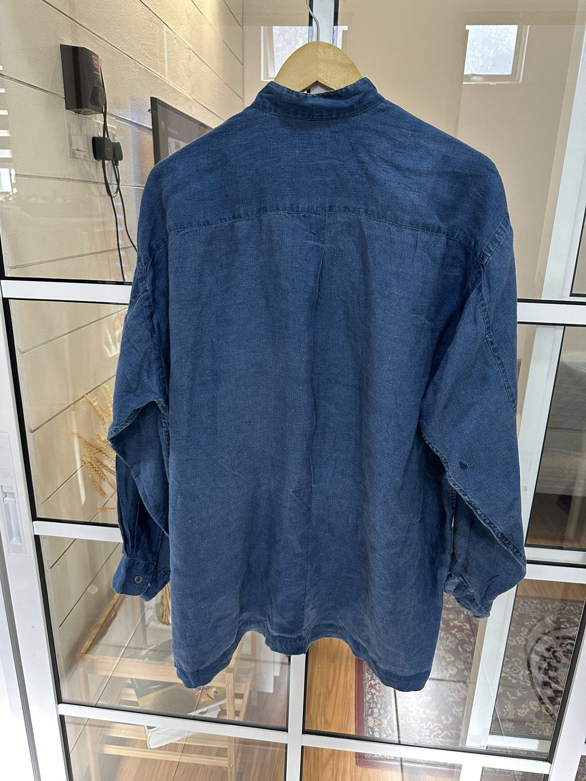 Issey Miyake 1980-Issey Miyake IM Product Denim Hidden Button (Oversized) Size US XL / EU 56 / 4 - 14 Thumbnail