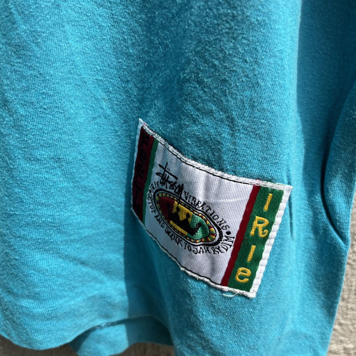 Stussy Vintage STUSSY irie rasta tee vibrations Size US M / EU 48-50 / 2 - 5 Thumbnail