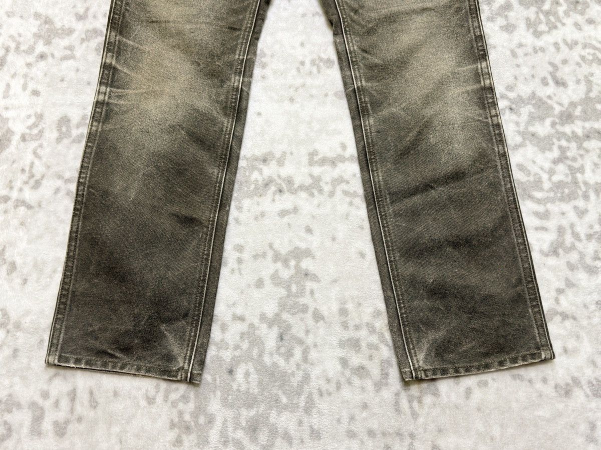 Johnbull Johnbull Y2K Distressed Faded Claw Whiskers Straight Denim Size US 28 / EU 44 - 7 Thumbnail