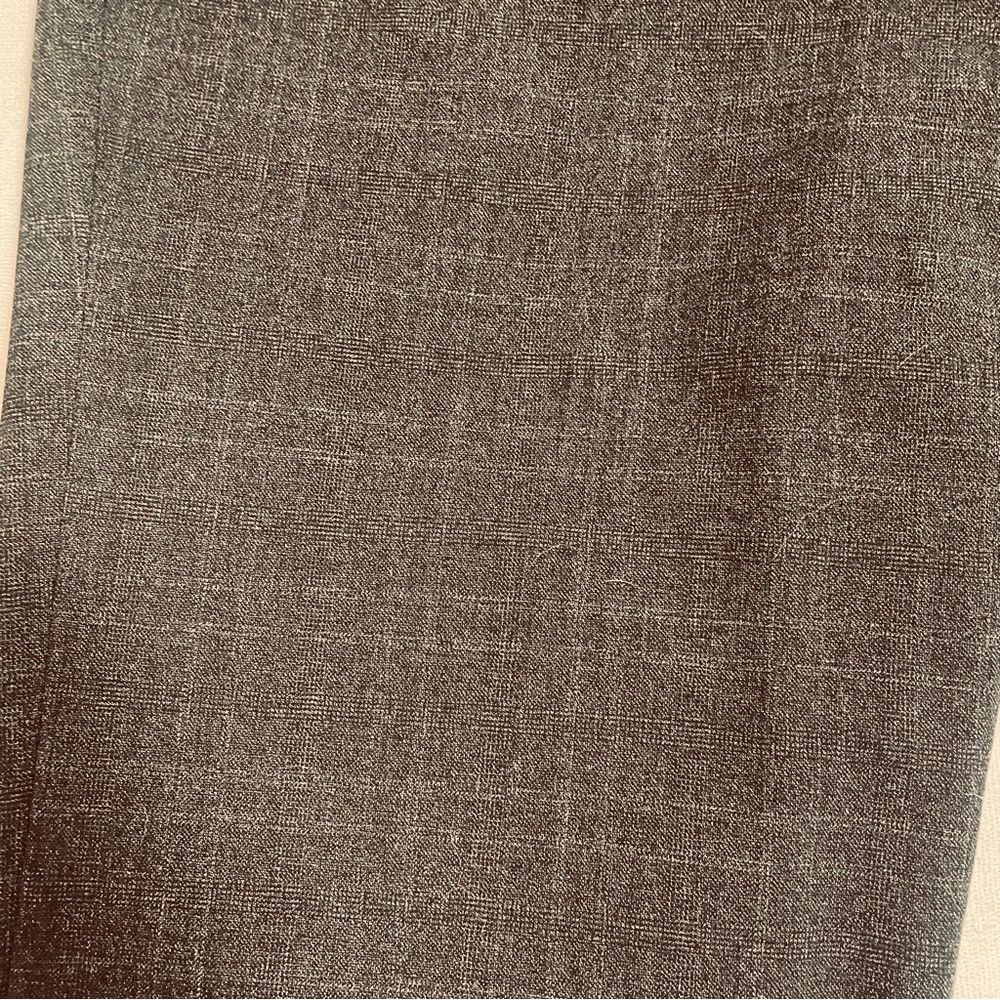 Other Amanda & Chelsea Dark Grey Straight Leg Plaid Pants Size 10 Size 32" / US 10 / IT 46 - 9 Thumbnail