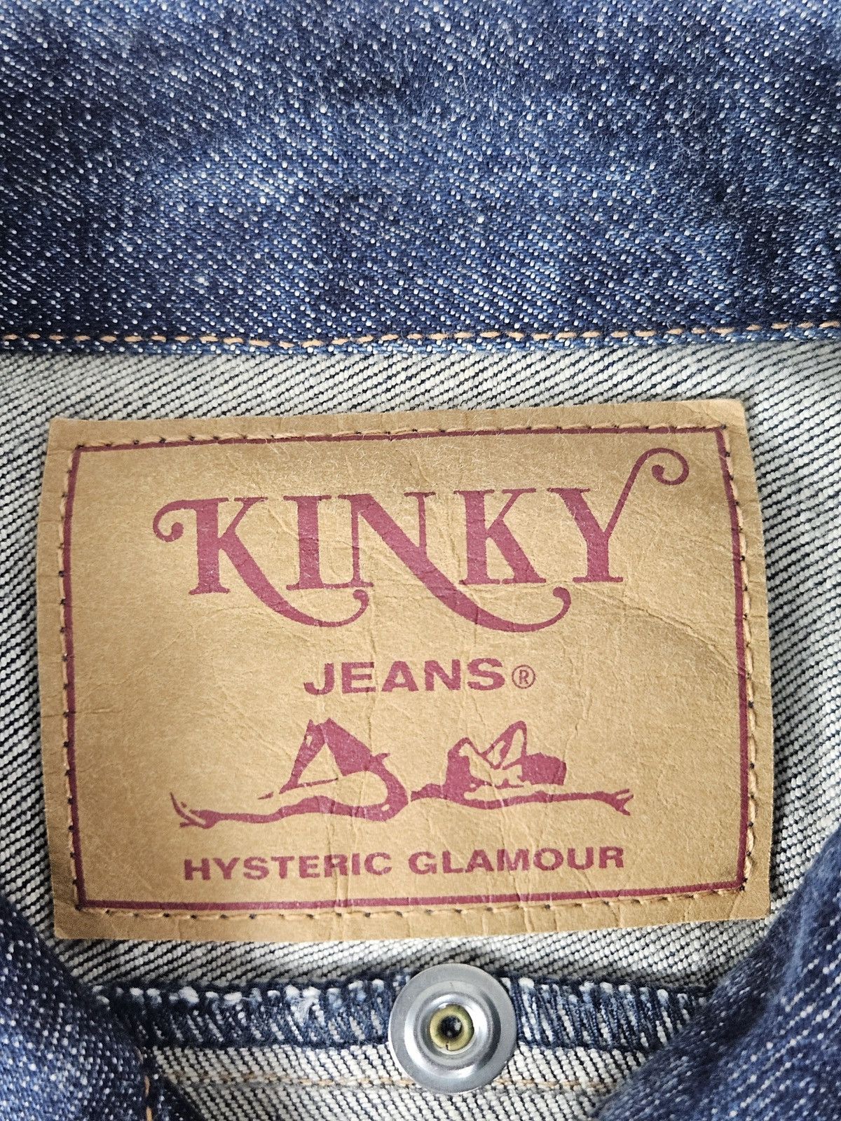 Hysteric Glamour Hysteric Glamour Kinky denim jeans jacket Size US S / EU 44-46 / 1 - 4 Thumbnail
