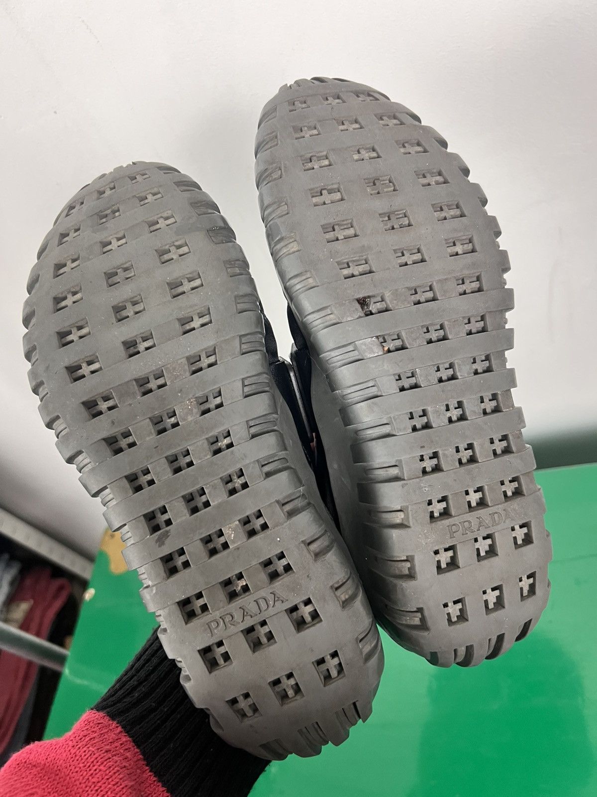 Prada Prada - 2017 Rubber and Nylon sneakers techno tekno gorpcore Size US 6.5 / EU 39-40 - 7 Thumbnail