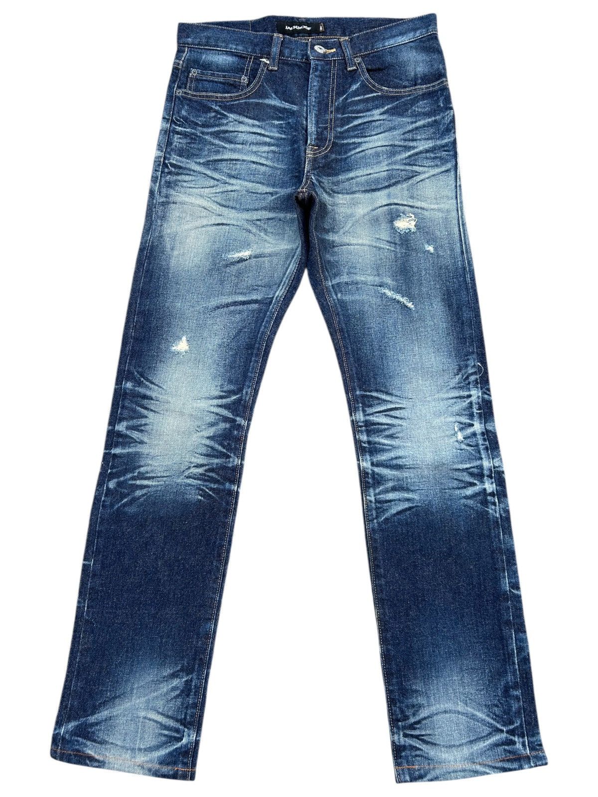 Kapital JACKROSE JAPANESE BRAND DISTRESSED DENIM JEANS MADE IN JAPAN Size US 30 / EU 46 - 2 Thumbnail