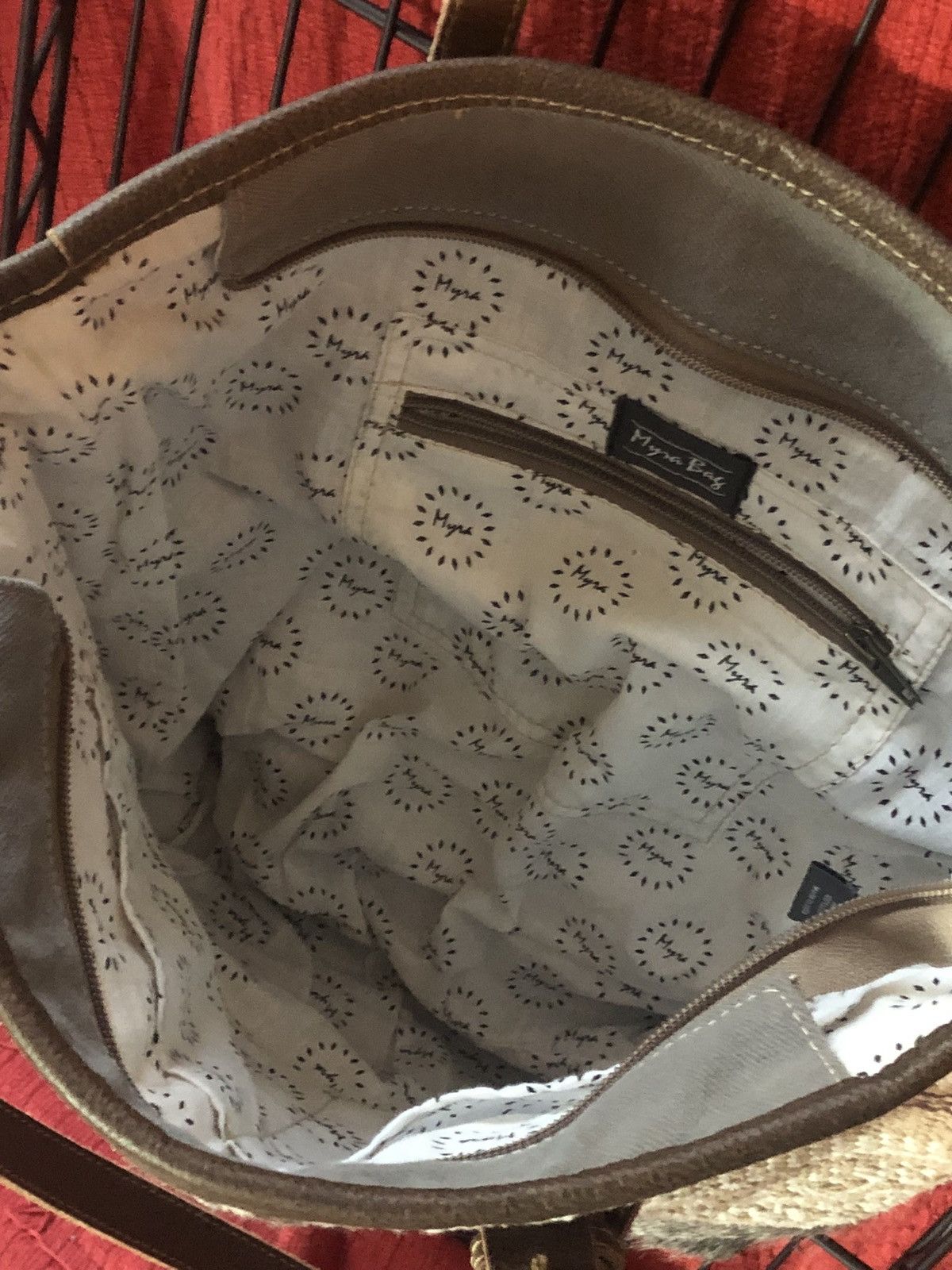 Other Myra Bag Rhombus Pattern Weekender Upcycled Tote Size ONE SIZE - 7 Thumbnail