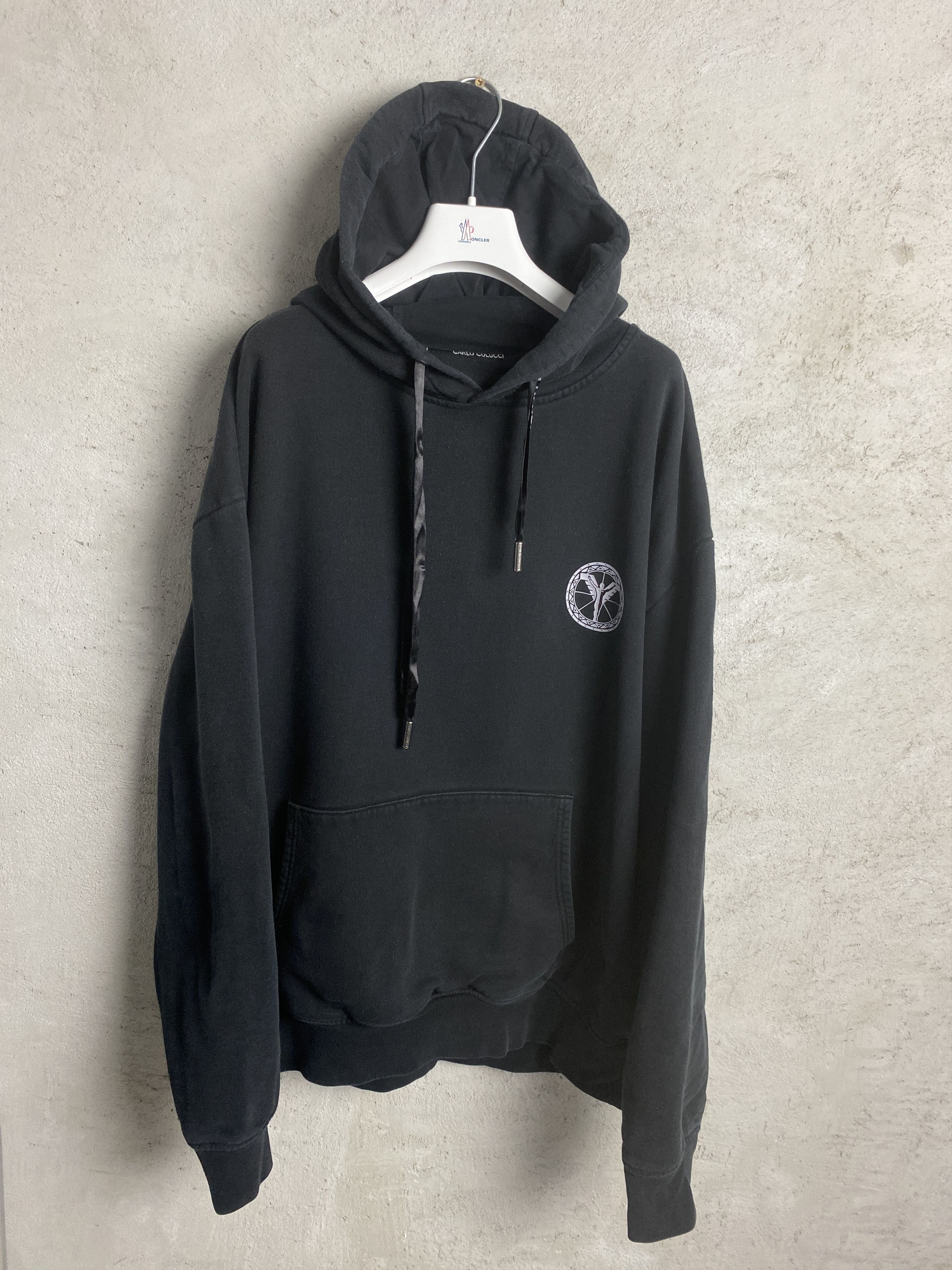 Carlo Colucci Carlo Colucci small logo hoodie casual Size US XXL / EU 58 / 5 - 1 Thumbnail
