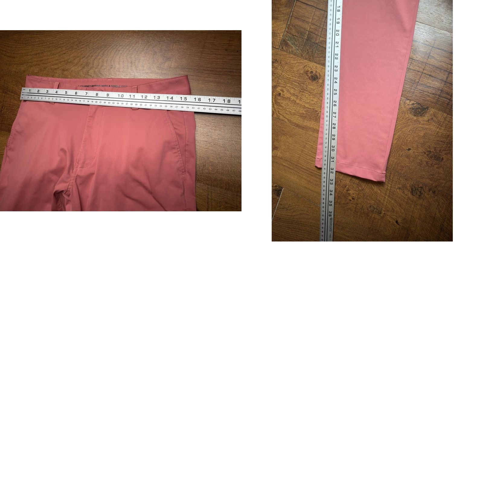Rhone Rhone Mens Pants Maroon Red City Commuter Chino Slim Stretch Tech Golf Size US 30 / EU 46 - 8 Thumbnail