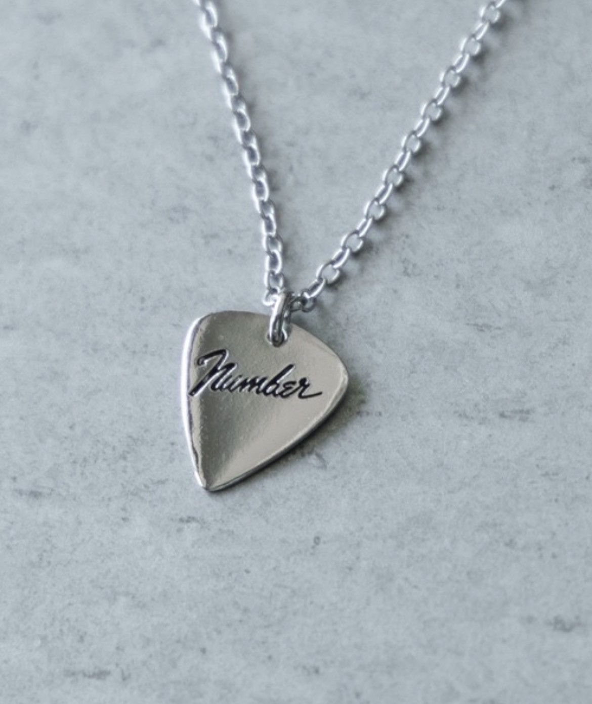 Number (N)ine NUMBER NINE LOGO PLATE HOLE NECKLACE type1 Size ONE SIZE - 1 Thumbnail