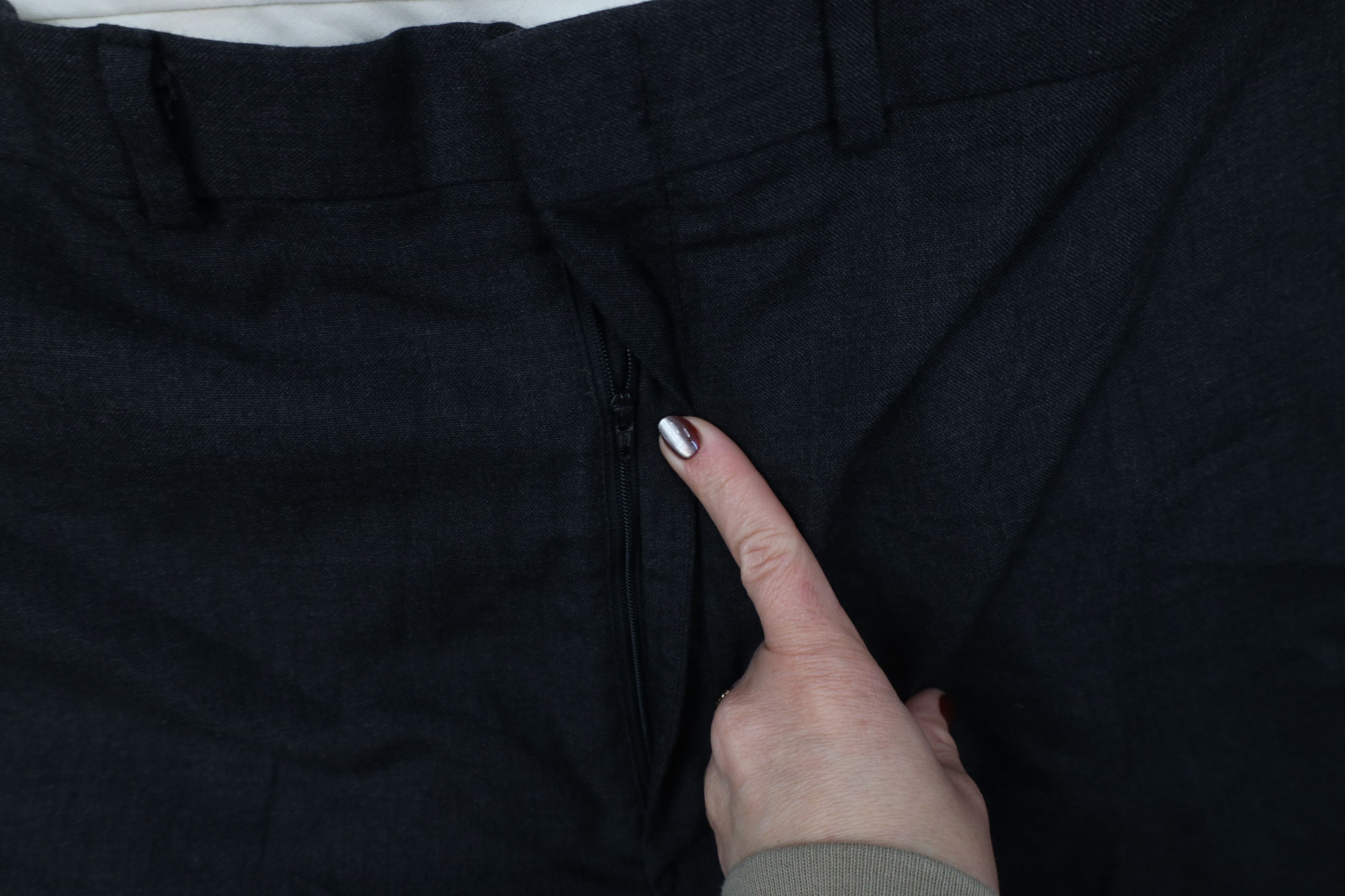 Vintage Vintage 90s Streetwear Knit Wide Leg Chino Pants Gray USA Size US 44 / EU 60 - 6 Thumbnail
