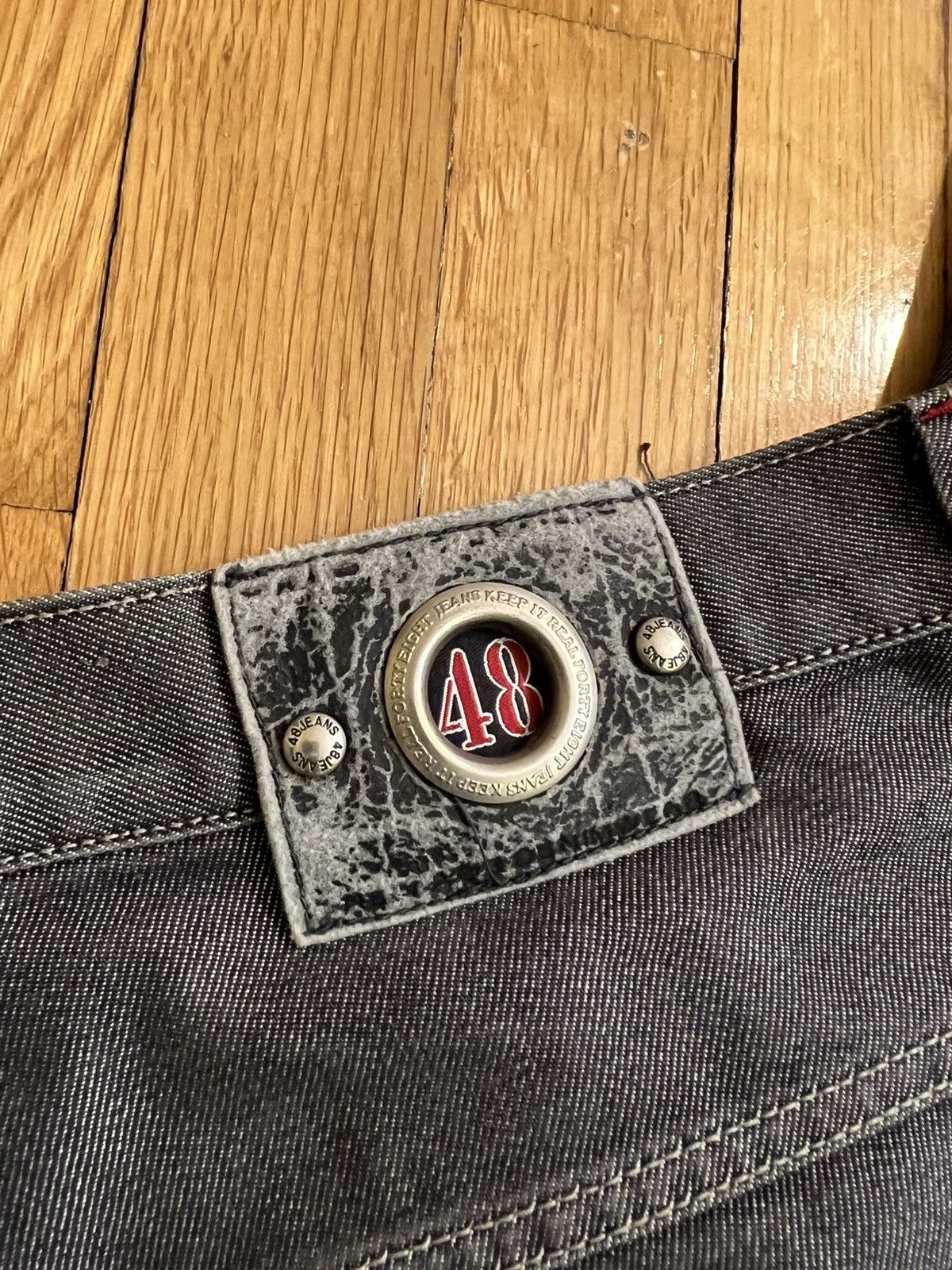 Other Y2K 48 Jeans NYC Baggy Wide-Leg Jeans Size US 42 / EU 58 - 6 Thumbnail