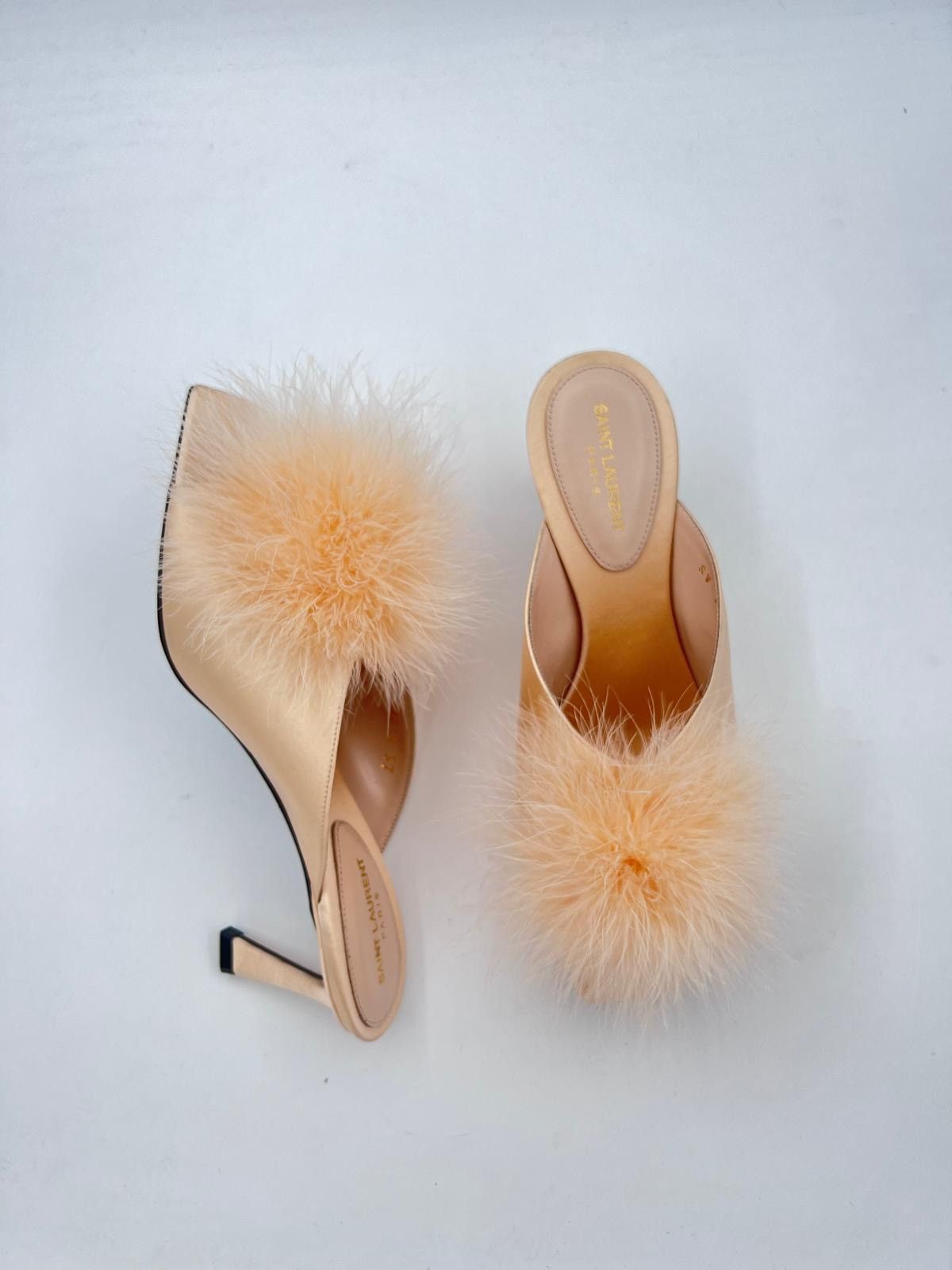 Saint Laurent Paris New Saint Laurent Blanco mules IT 37/ US 7 Size US 7 / IT 37 - 13 Thumbnail