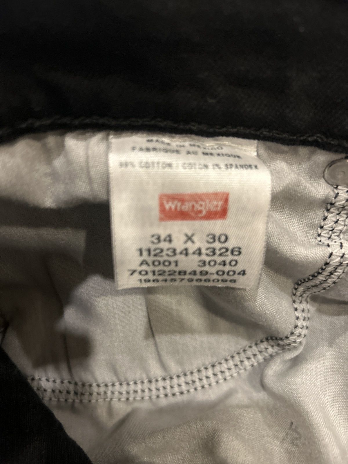 Vintage × Wrangler Black wrangler denim Size US 30 / EU 46 - 4 Thumbnail