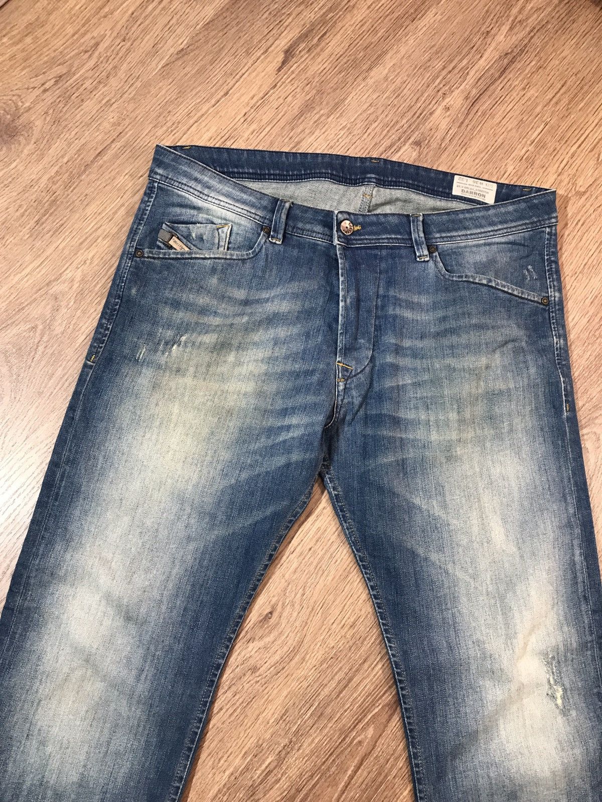Diesel × Vintage Vintage Diesel Industry Distressed Jeans Darron size 36 Size US 36 / EU 52 - 3 Thumbnail