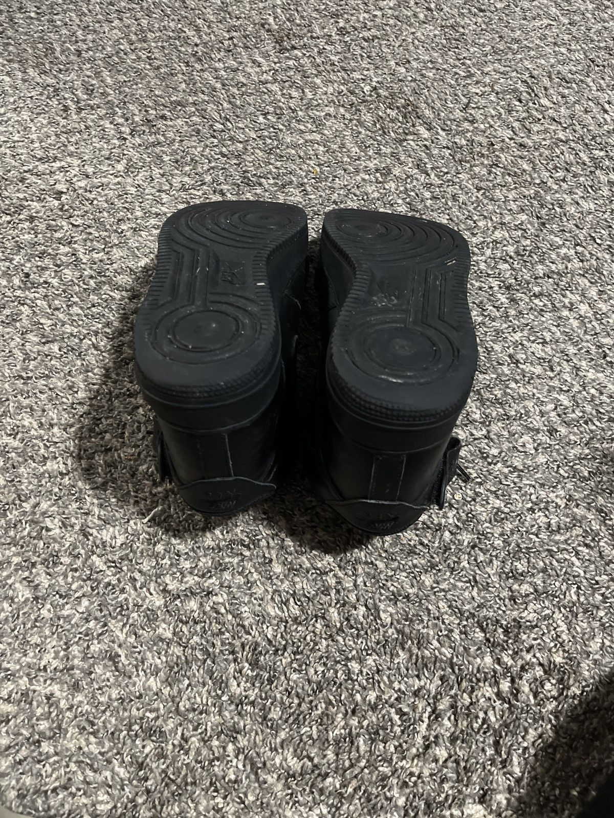 Nike Black Nike AF1 Size US 10 / EU 43 - 4 Thumbnail