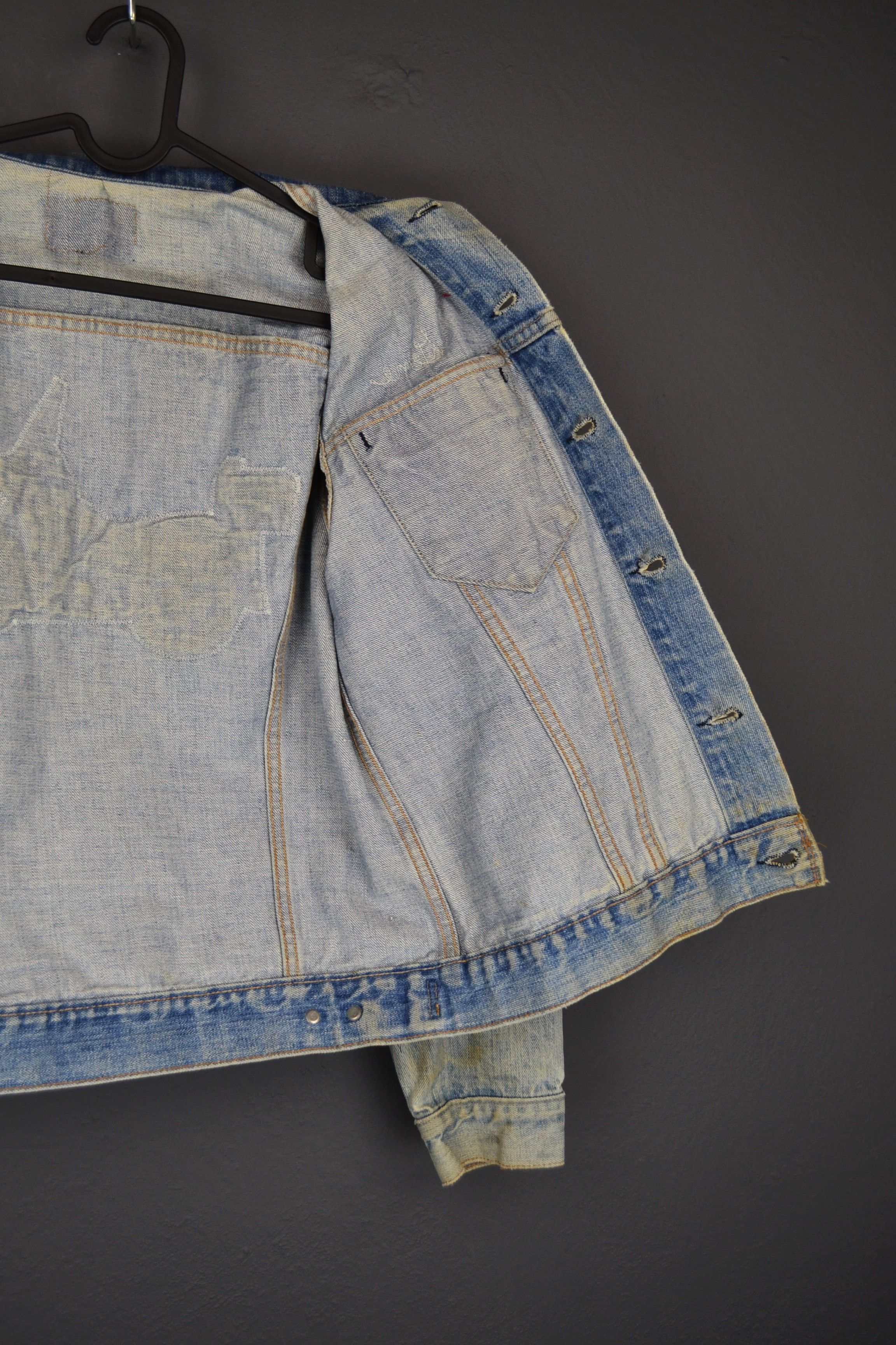 Levi's Levi's Type 3 1970s AMA Kawasaki Jacket 38 70505 Chainstitch Size US XS / EU 42 / 0 - 15 Thumbnail